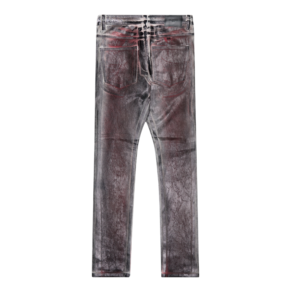 Valabasas Mr. Flex Skinny Waxed Men's Jeans - Wax Finish