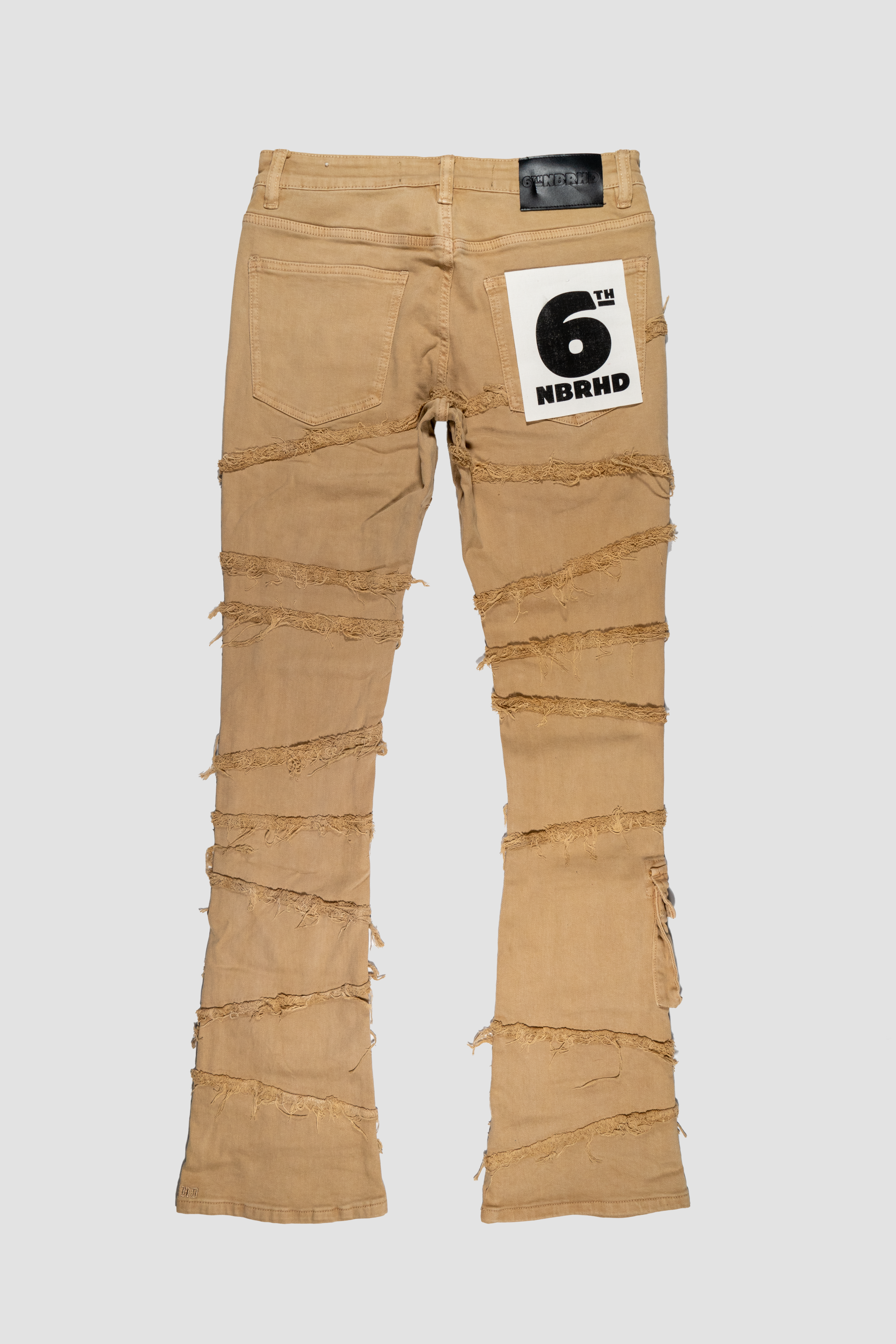 6Th Nbrhd Immortal Men's Jeans - Beige