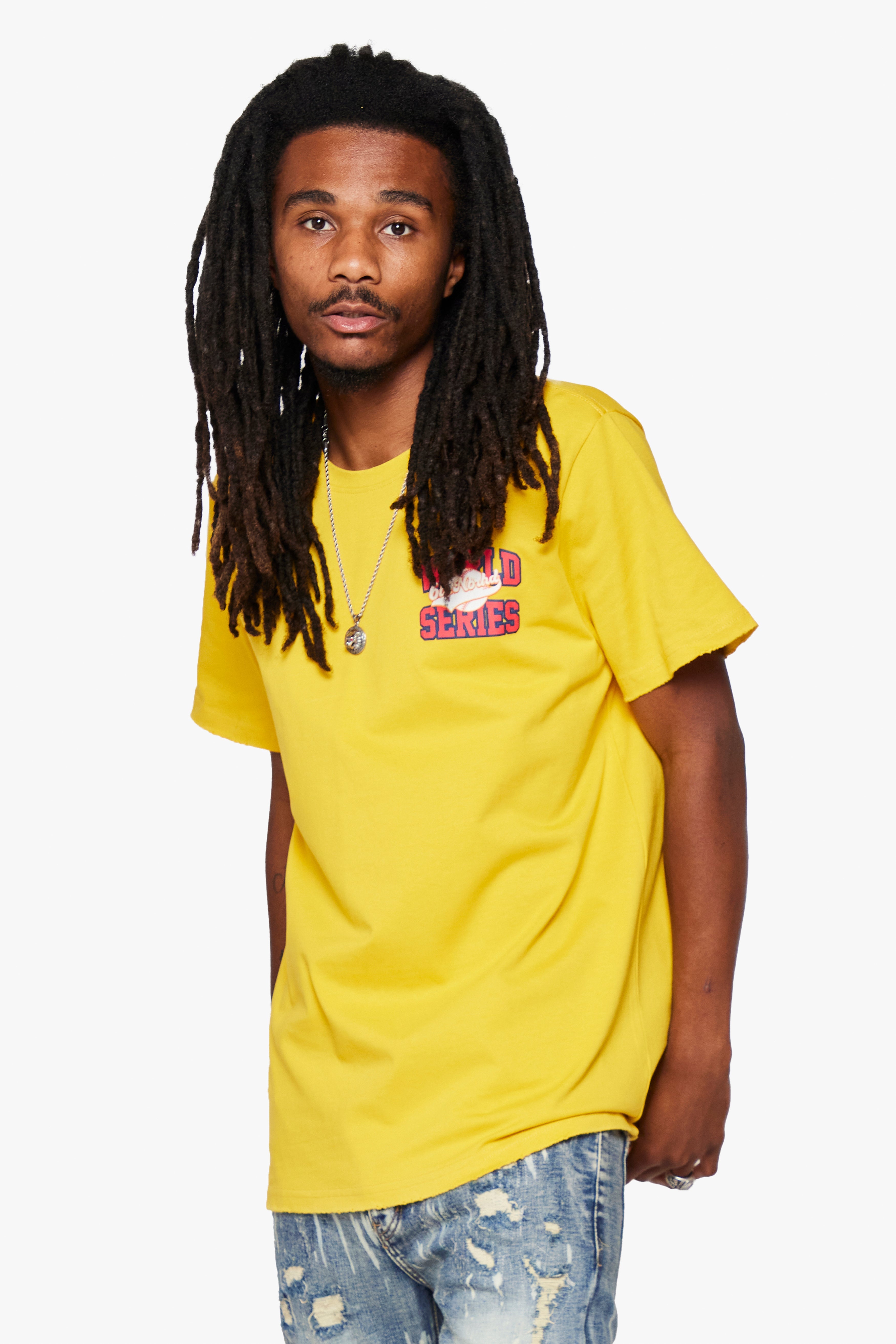 6Th Nbrhd Homerun Men's T-Shirt - Yellow
