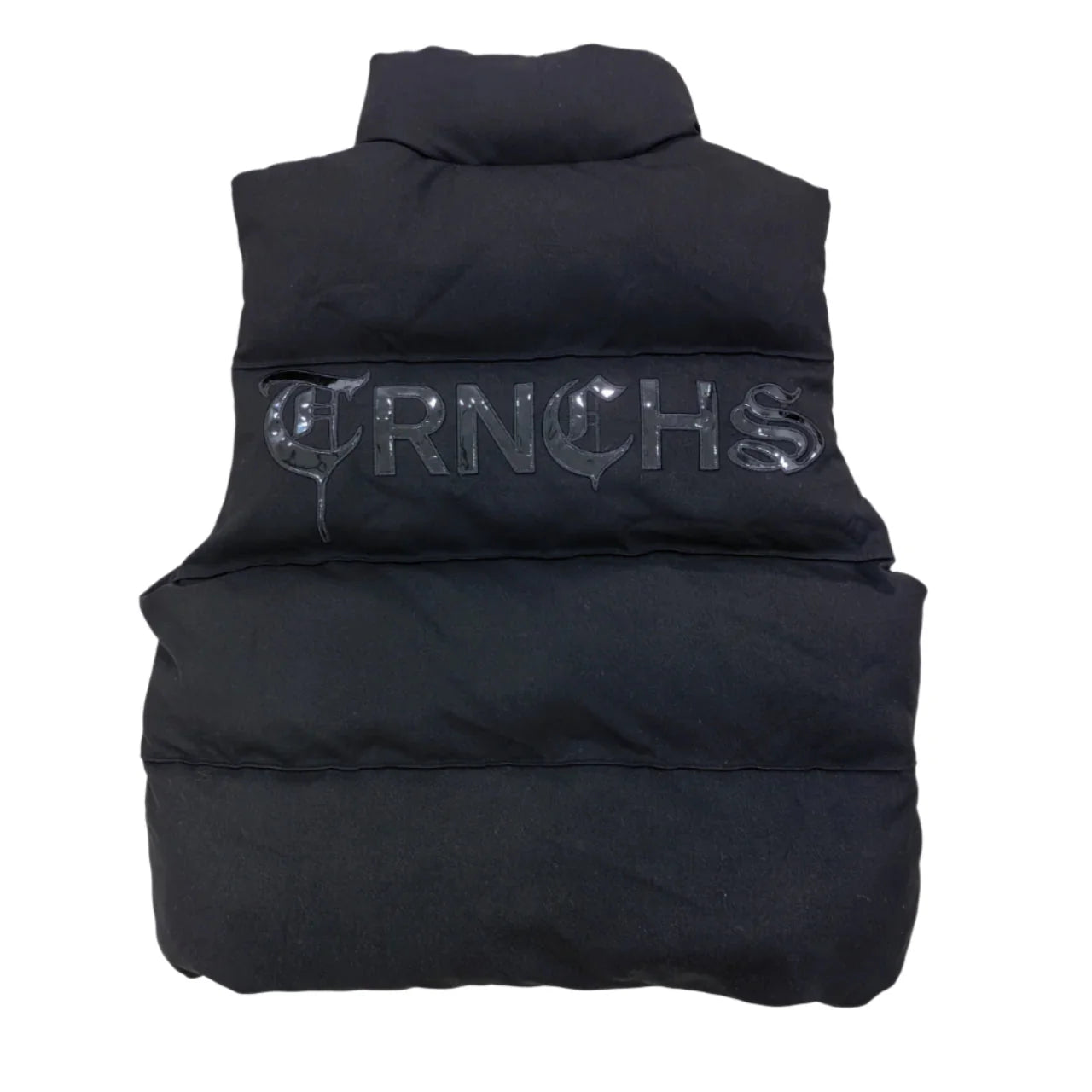 Trnchs Blackout Black Vest Men - Solid Color