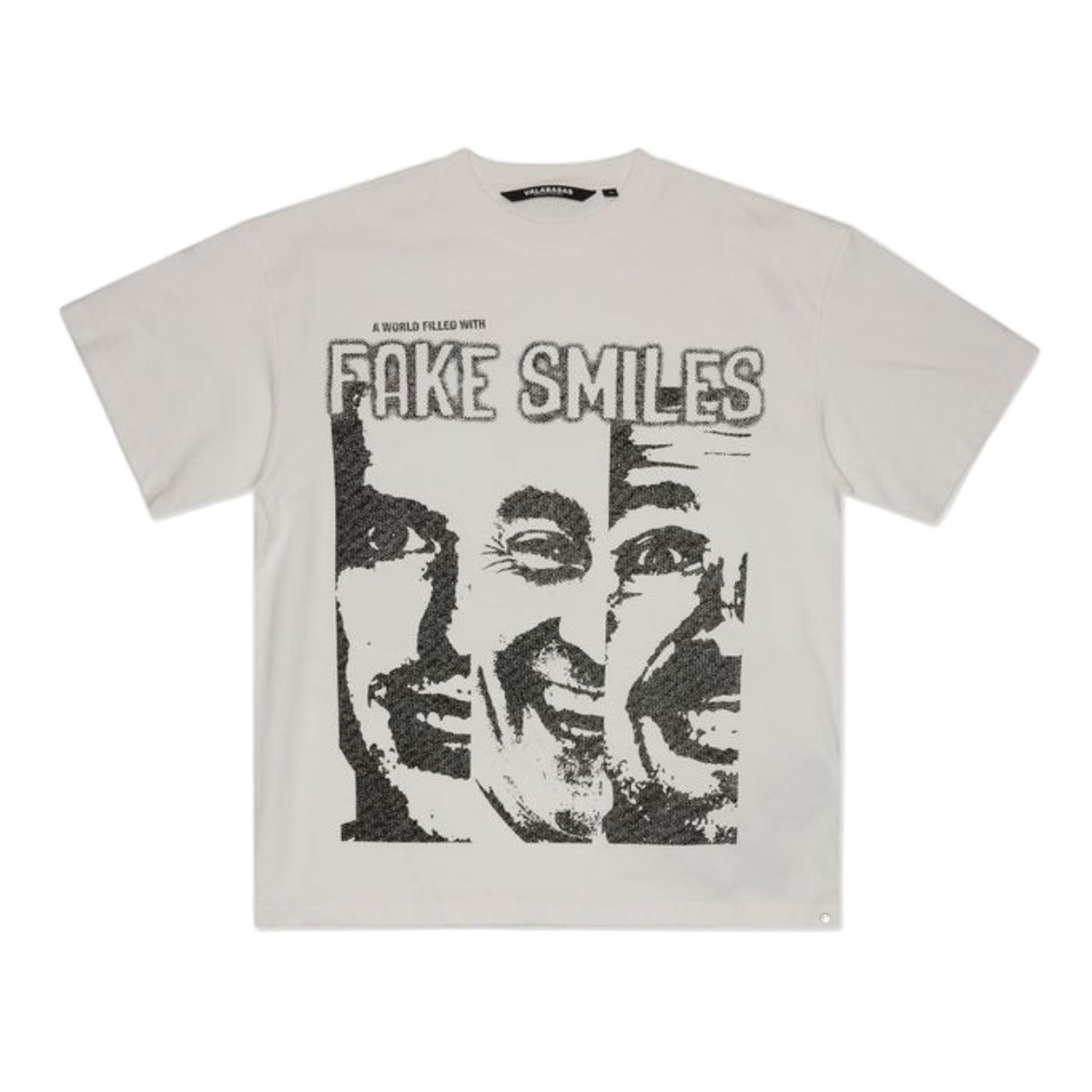 Valabasas "Fake Smiles" T-Shirt - Graphic Print