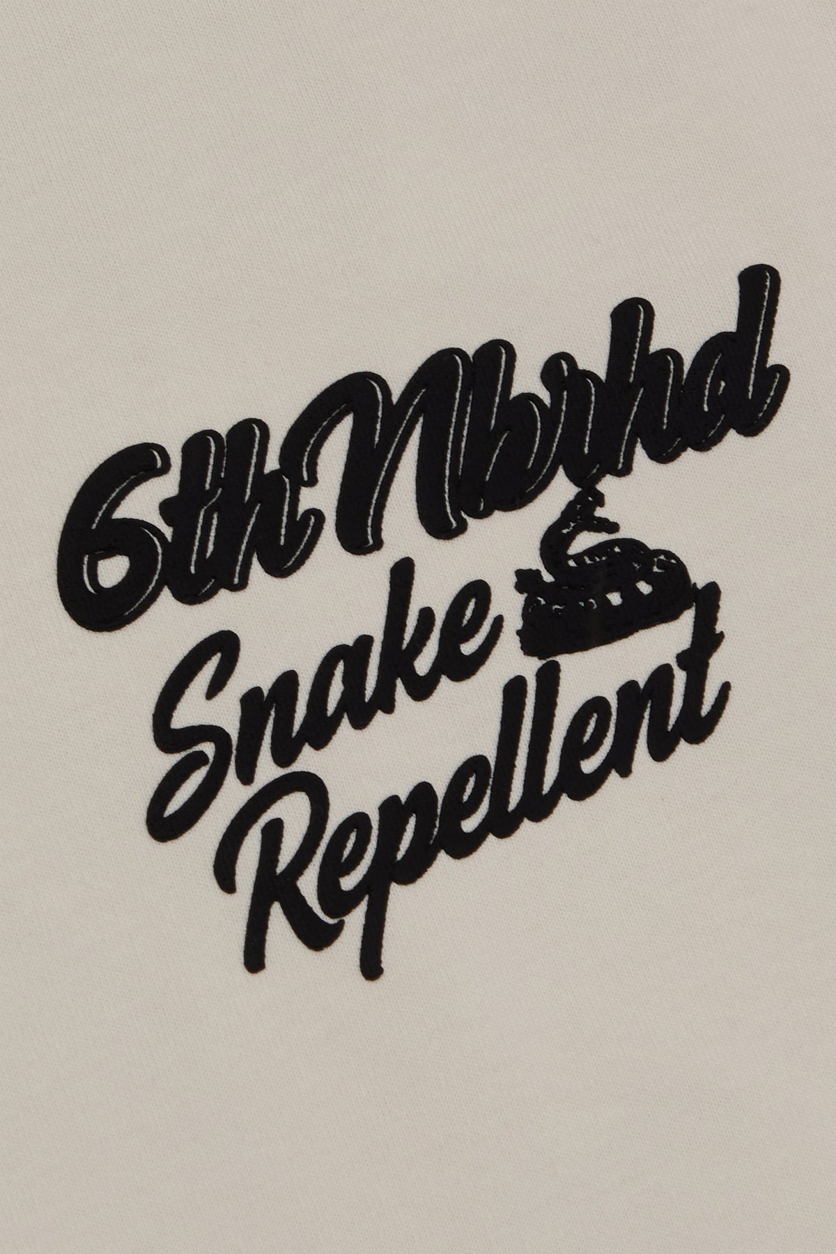 6thNBRHD TEE "SNAKE REPELLENT" CREAM
