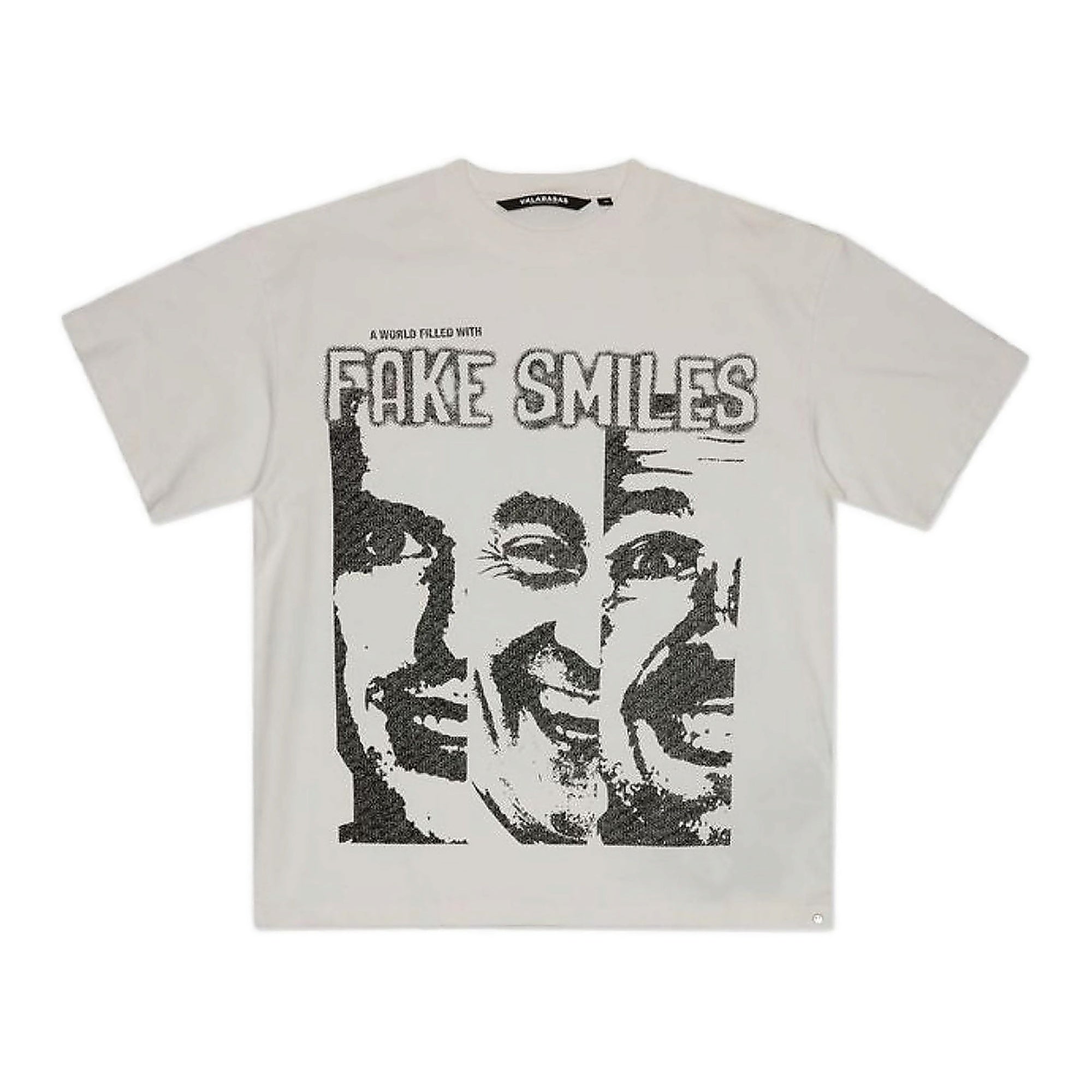Valabasas "Fake Smiles" T-Shirt - Graphic Print