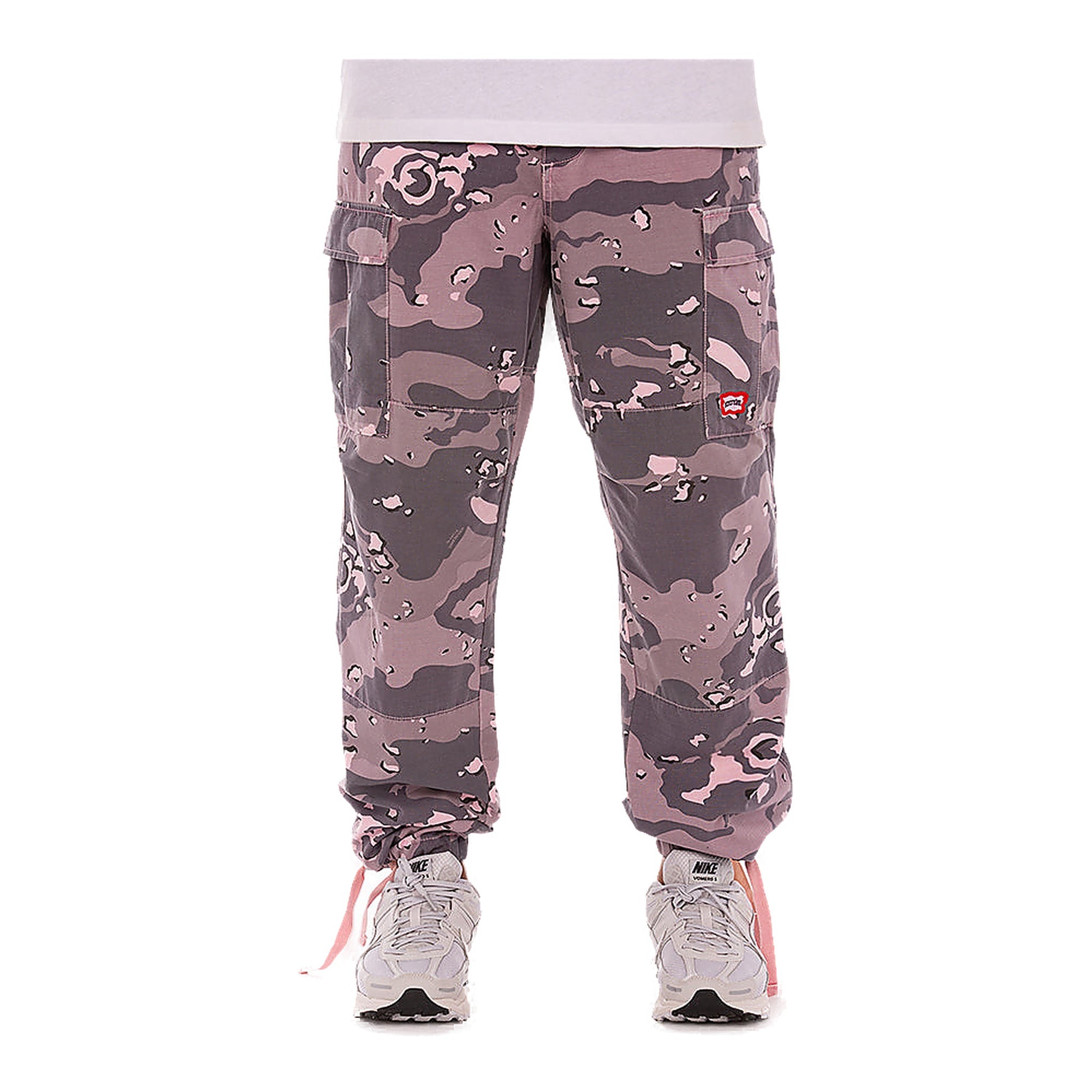 Ice Cream Cargo Pants - Pink Camouflage