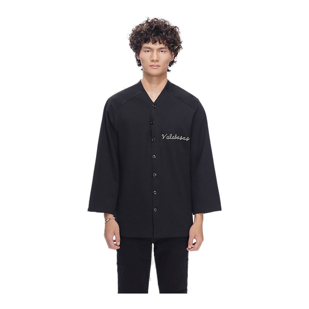 Valabasas Vow Shirt - V-Neck Black