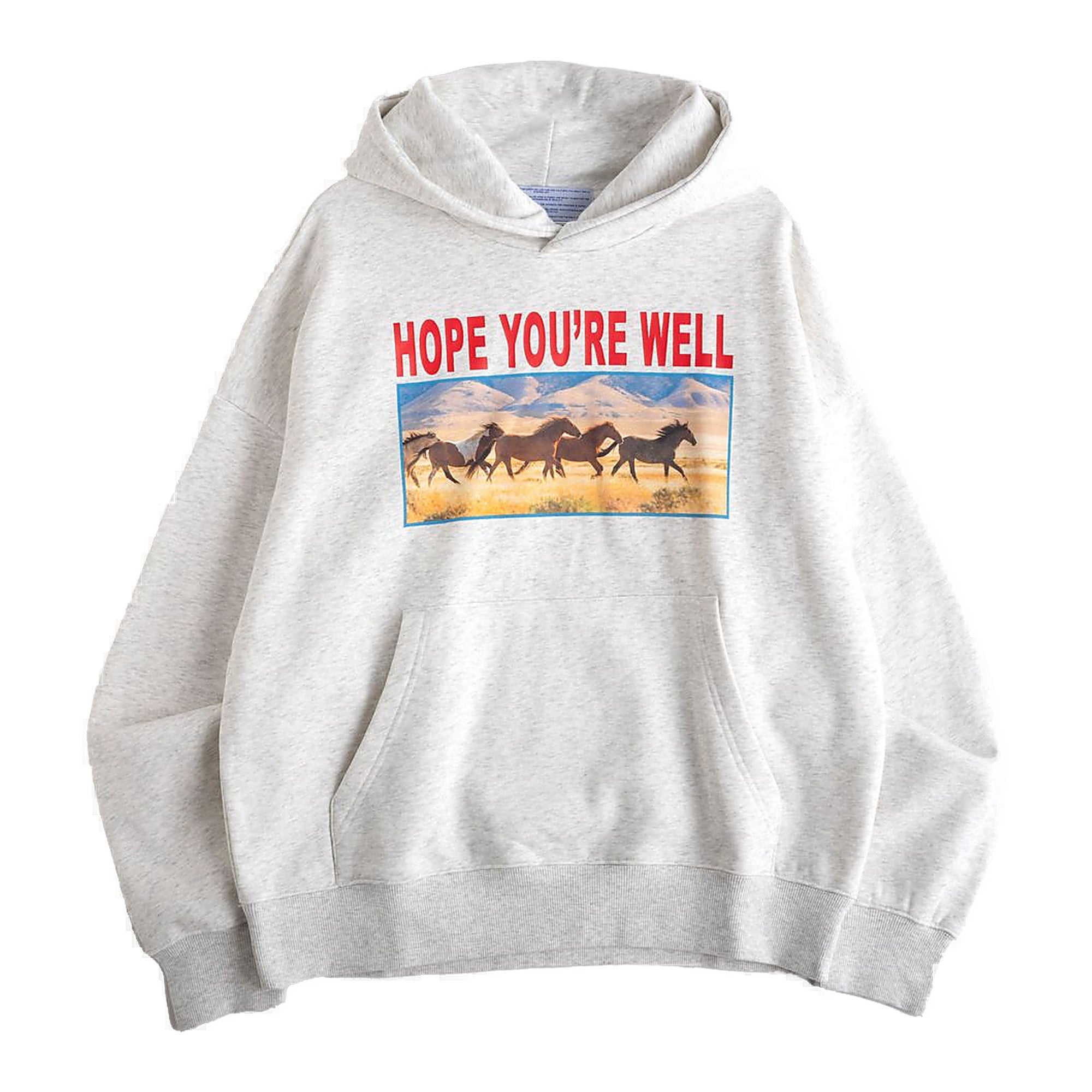 Jungle Horses Hoodie - Gray for Men