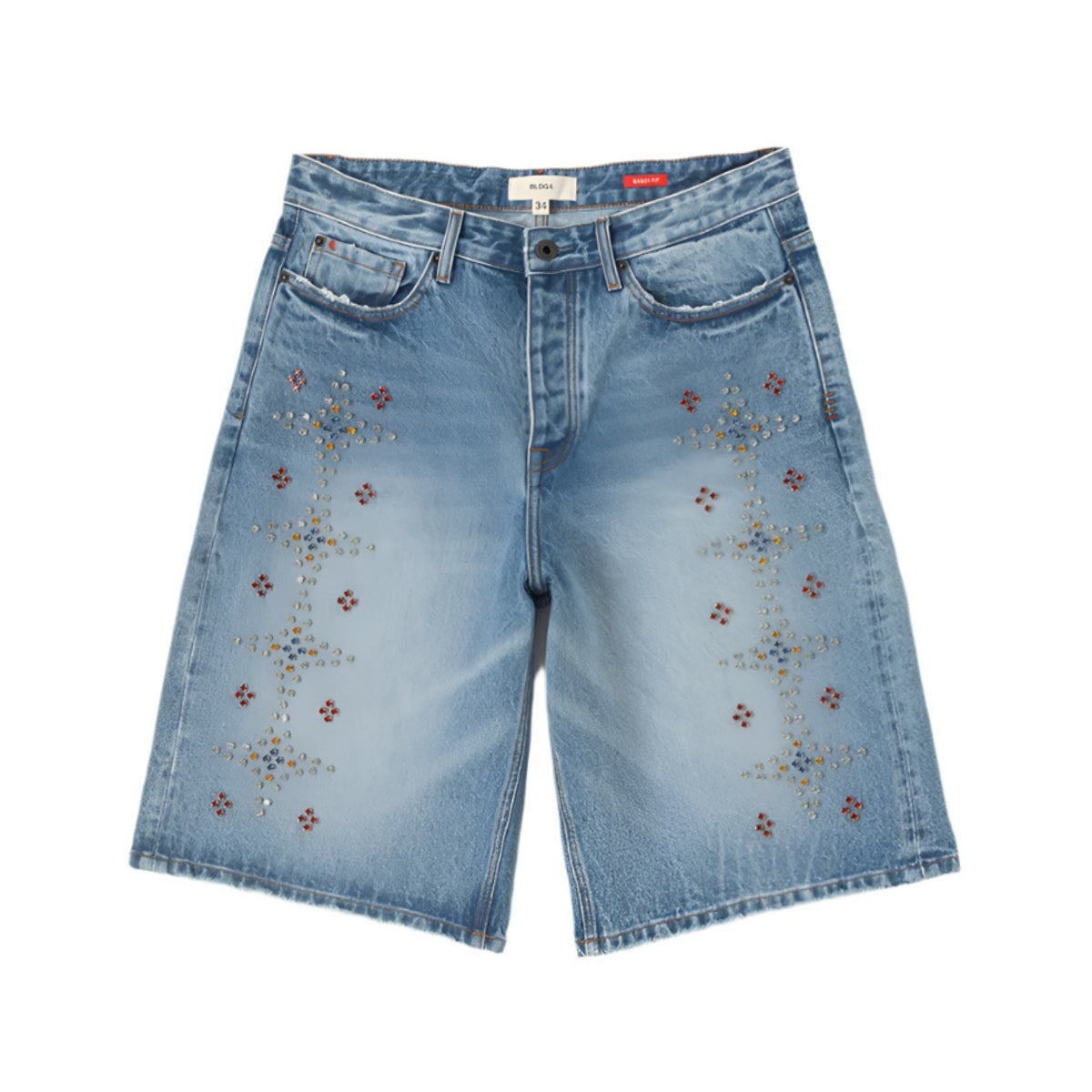 Bldg4 "Tide" Shorts - Embroidered