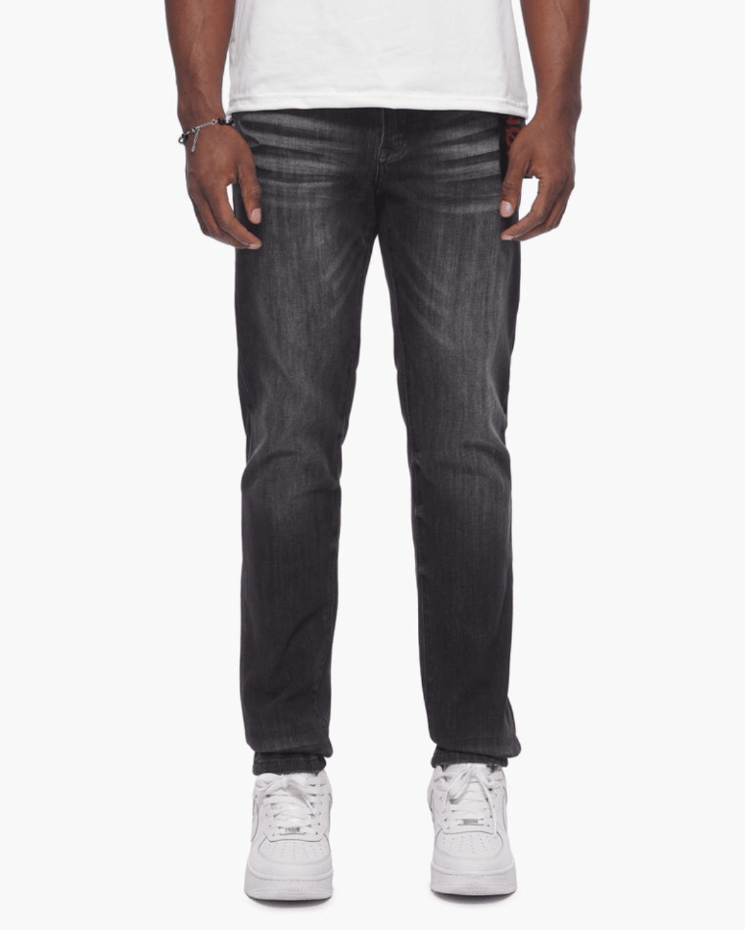 Men's 360 Skinny Black Wash Jeans