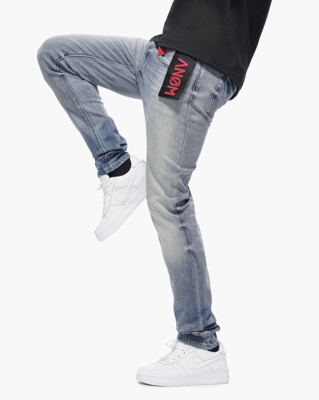 Men's 360 Skinny Blue Wash Jeans