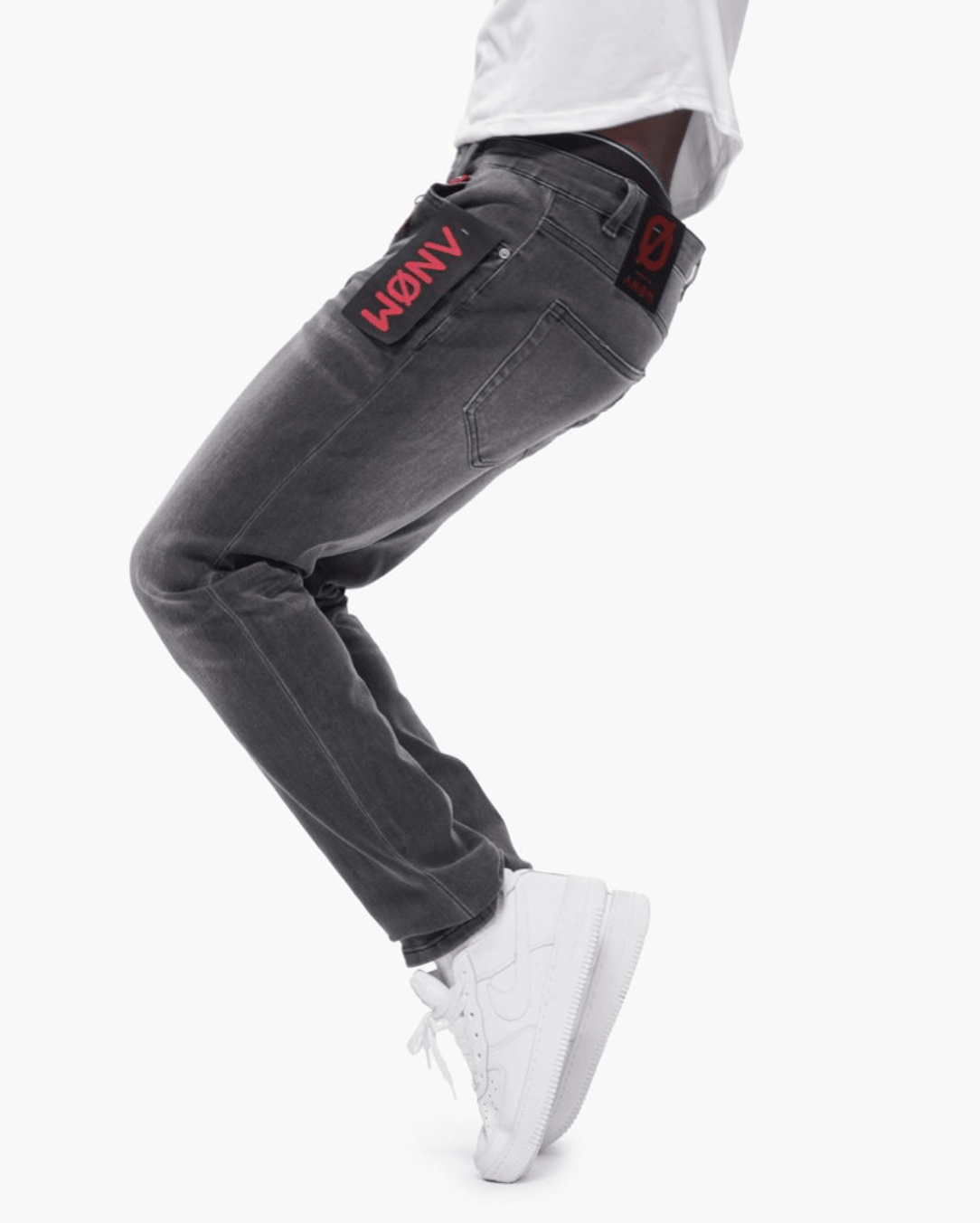 Men's 360 Skinny Dark Grey Jeans