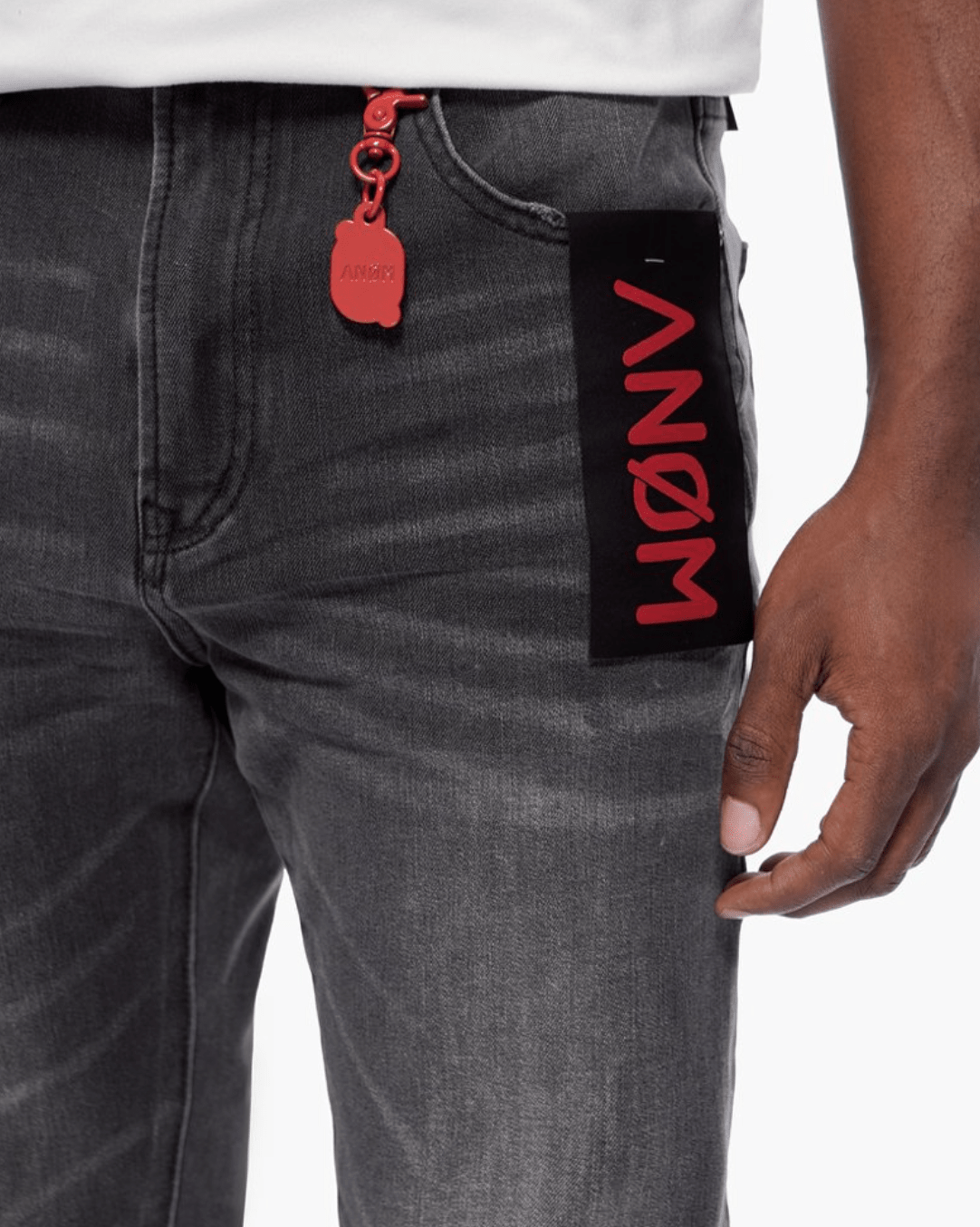 Men's 360 Skinny Dark Grey Jeans