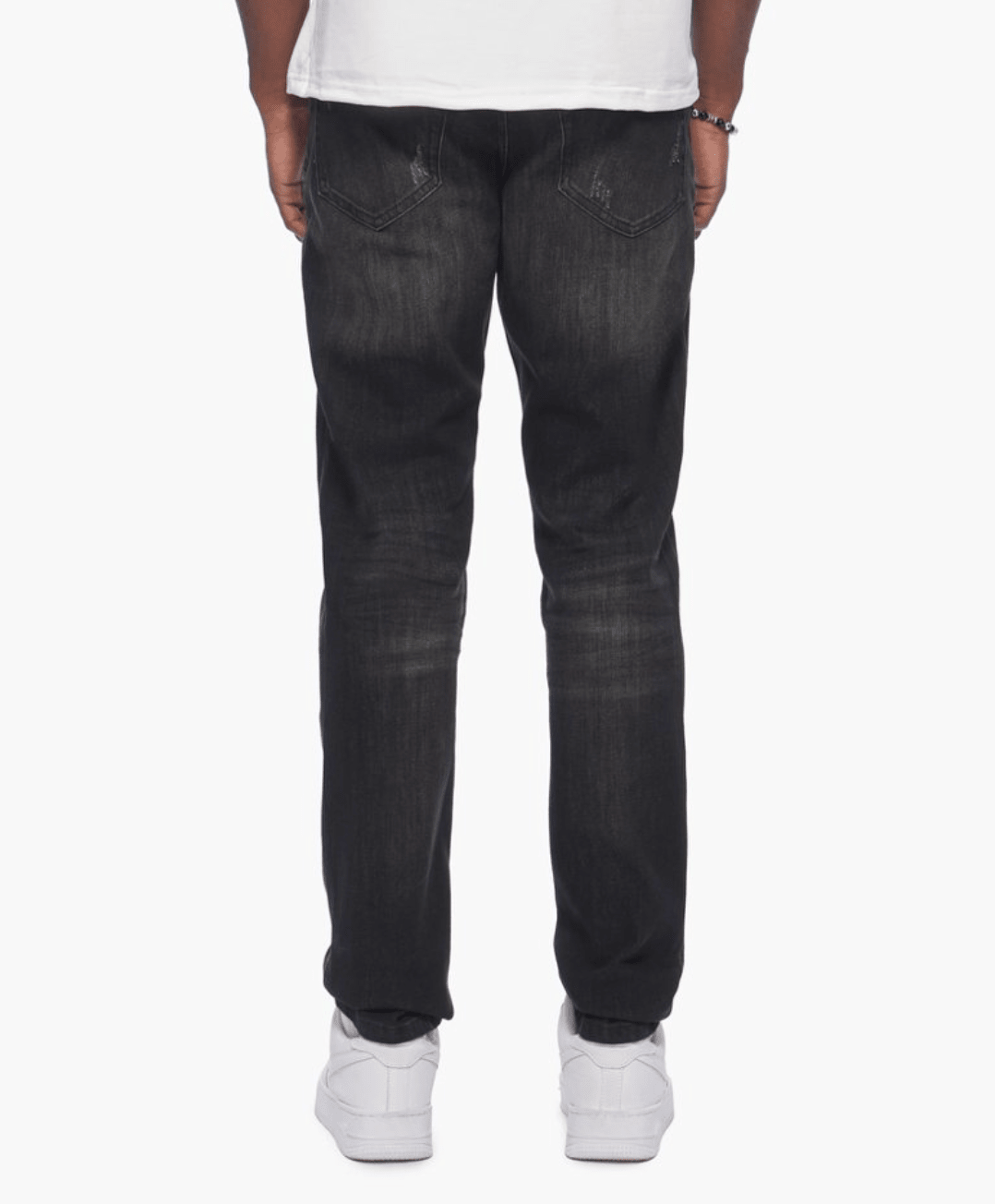 Men's 360 Skinny Vintage Black Jeans