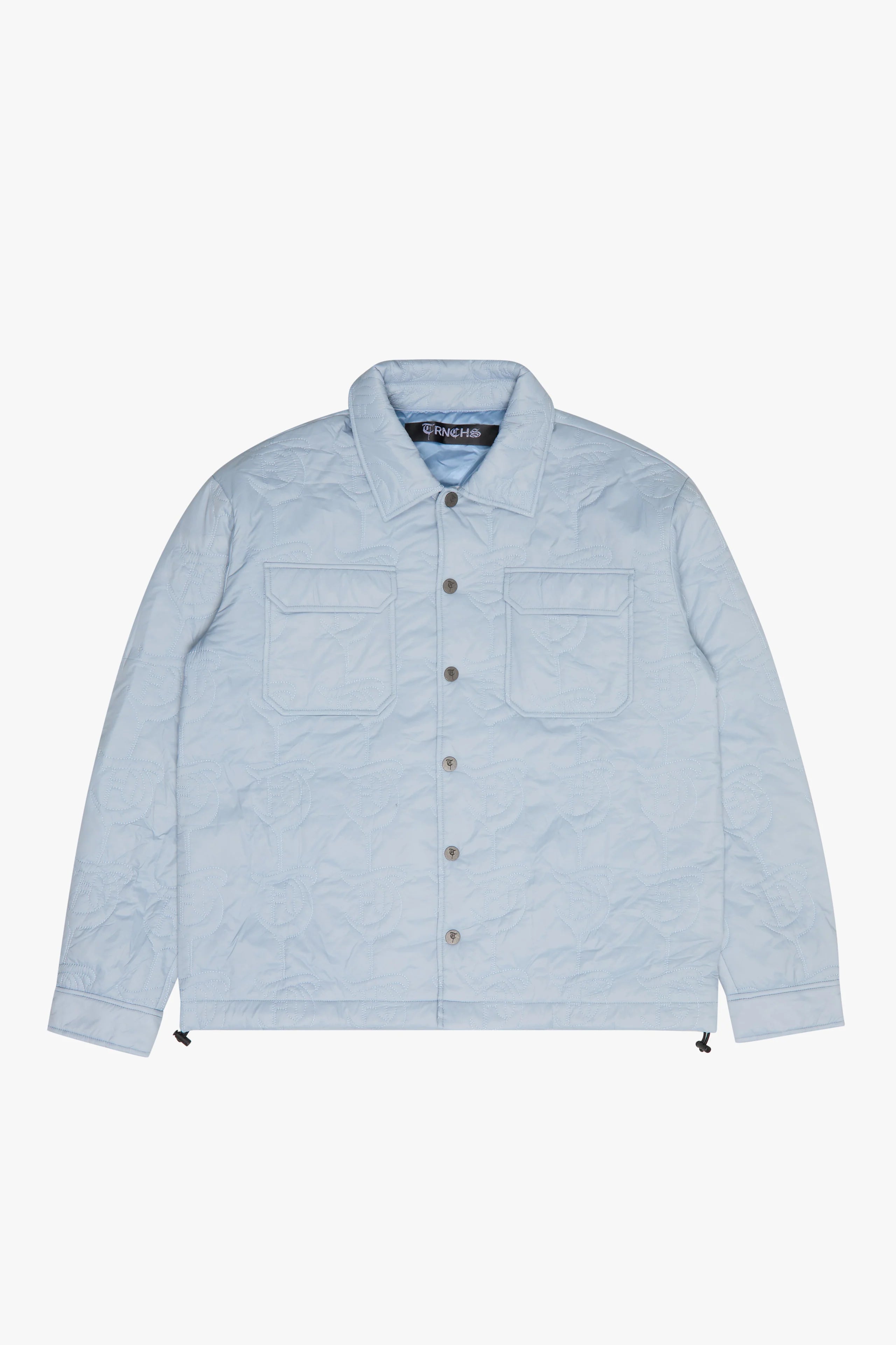 Trnchs Imprint Nylon Jacket - Quilted Pattern