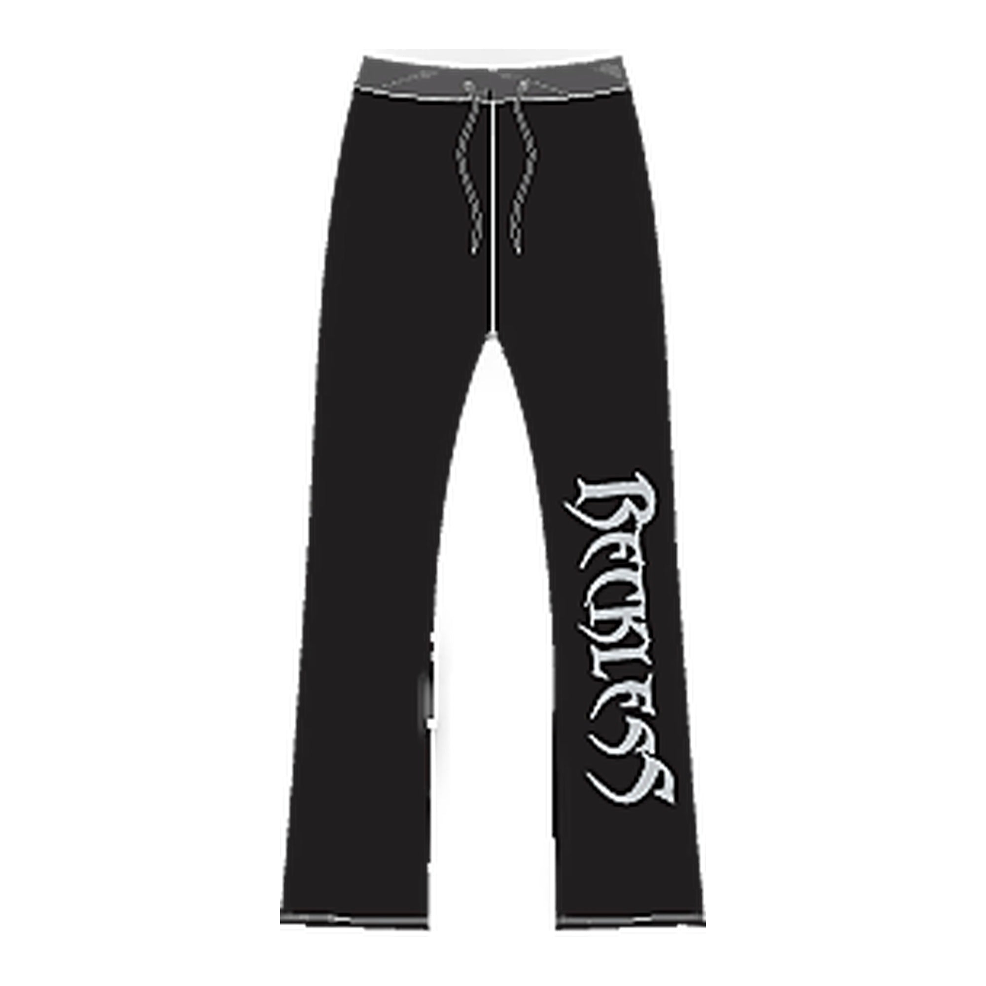Focus Reckless Stud Jogger Pants - Graphic Text