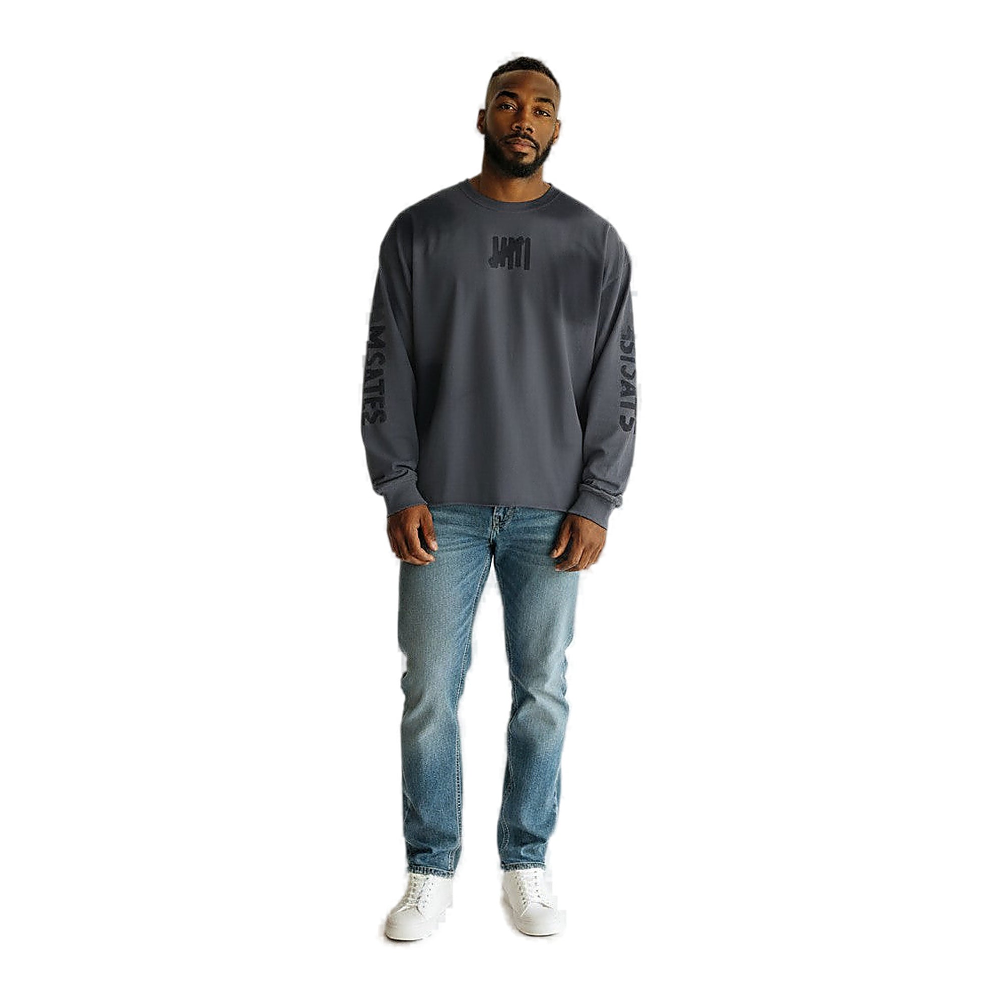 6th Nbrhd Tally Sweatshirt - Raw-Edge Hem