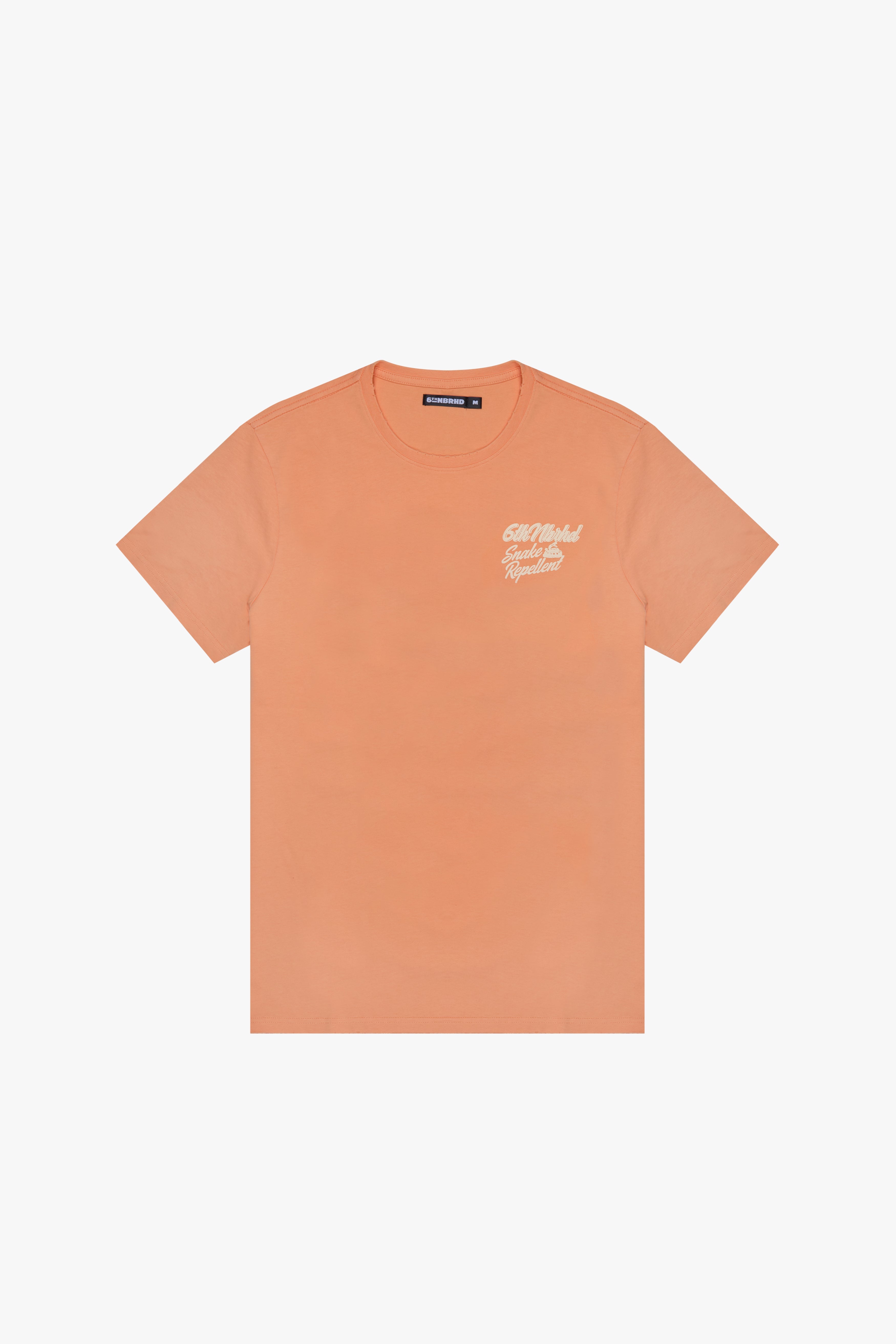 6Th Nbrhd Snake Repellent T-Shirt - Orange
