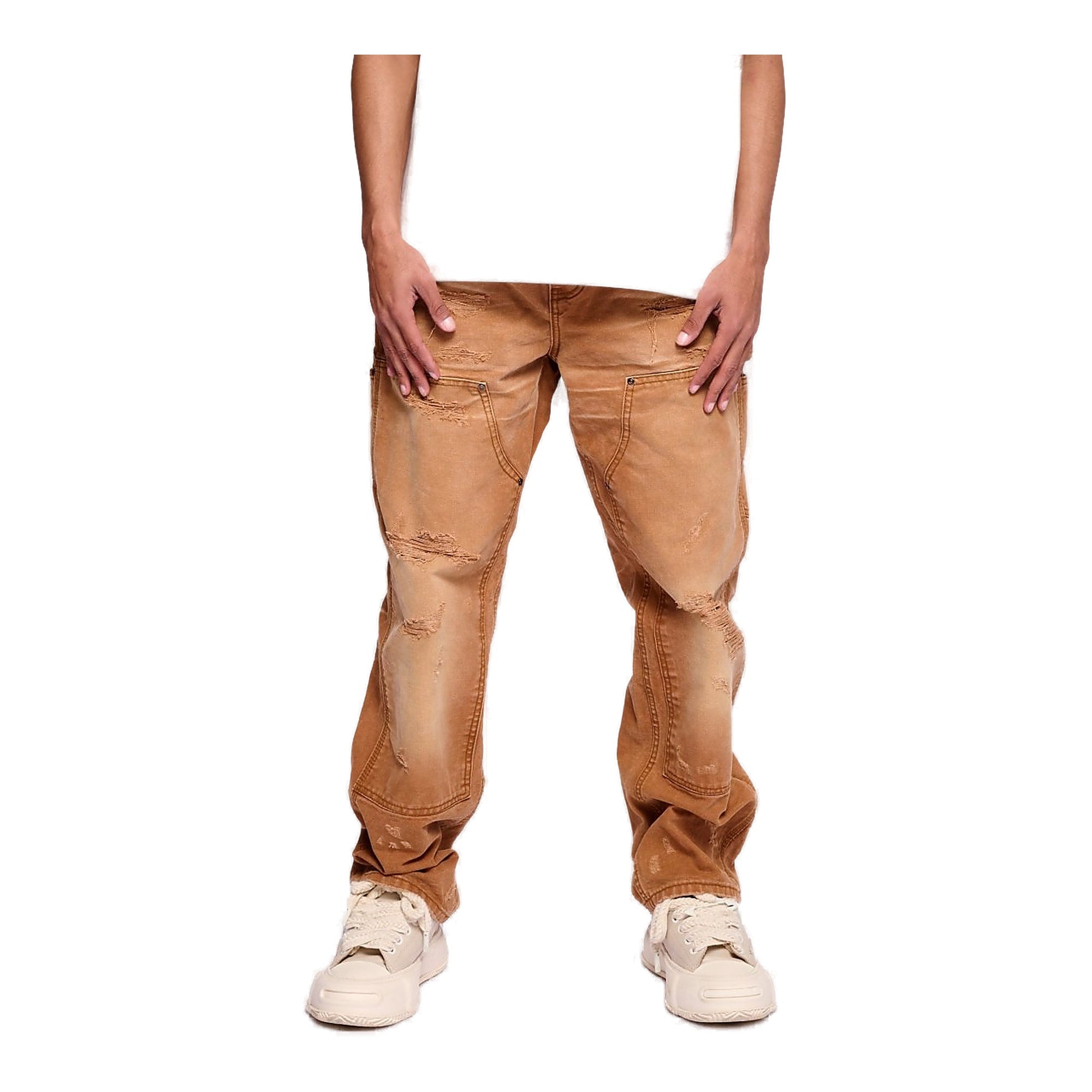 Valabasas Rookie Straight Jeans - Brown