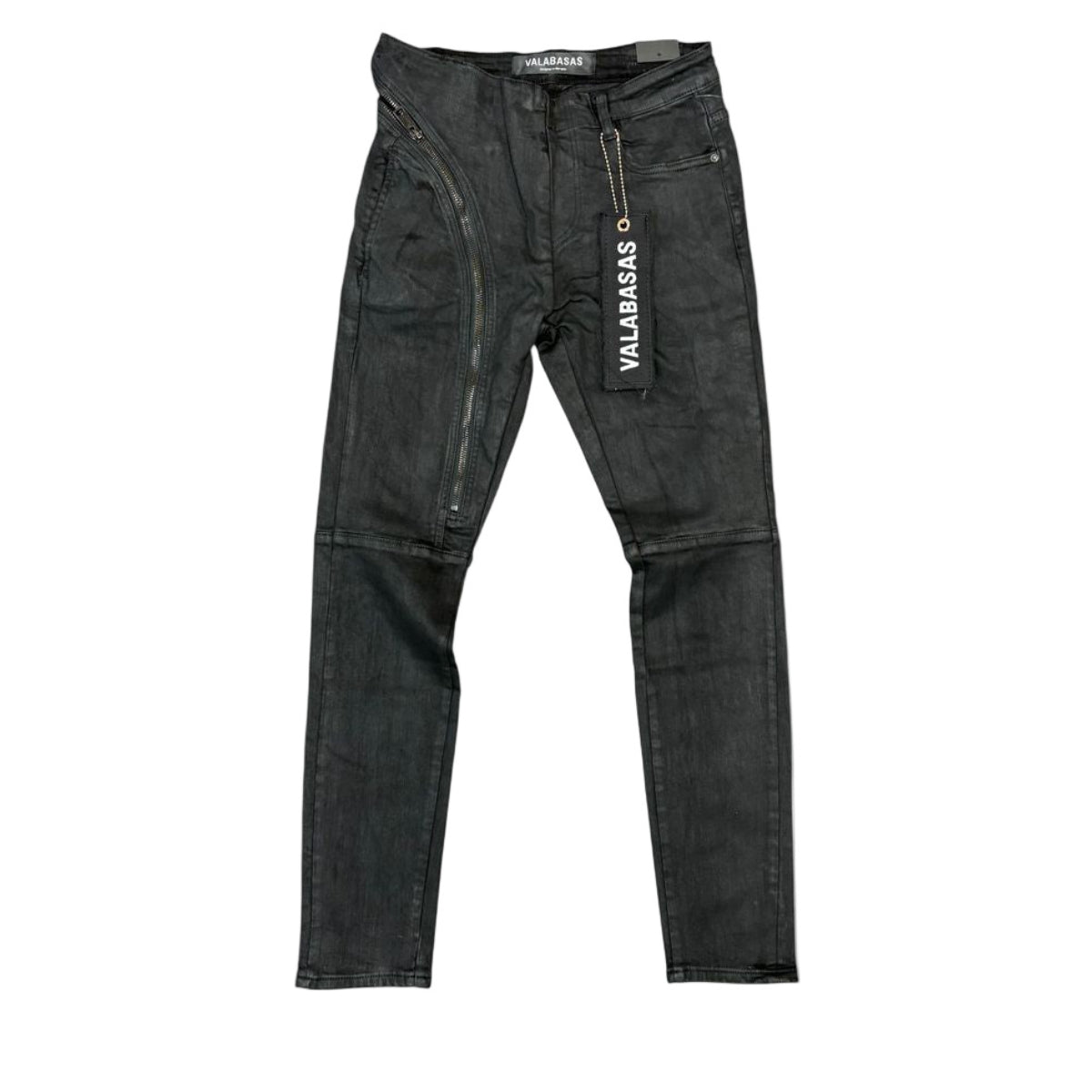 Valabasas "Slickline" Jeans - Zippered Detailing