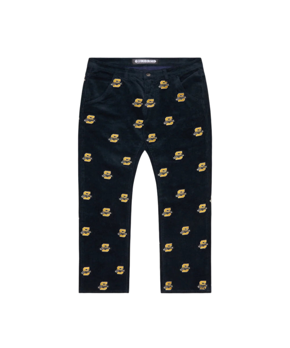 "SLACKS" CORDUROY PANTS