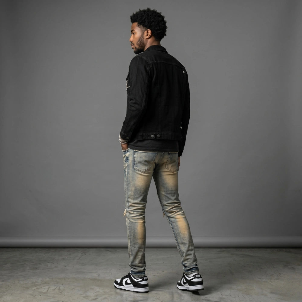 6Th Nbrhd Valley Jeans - Distressed