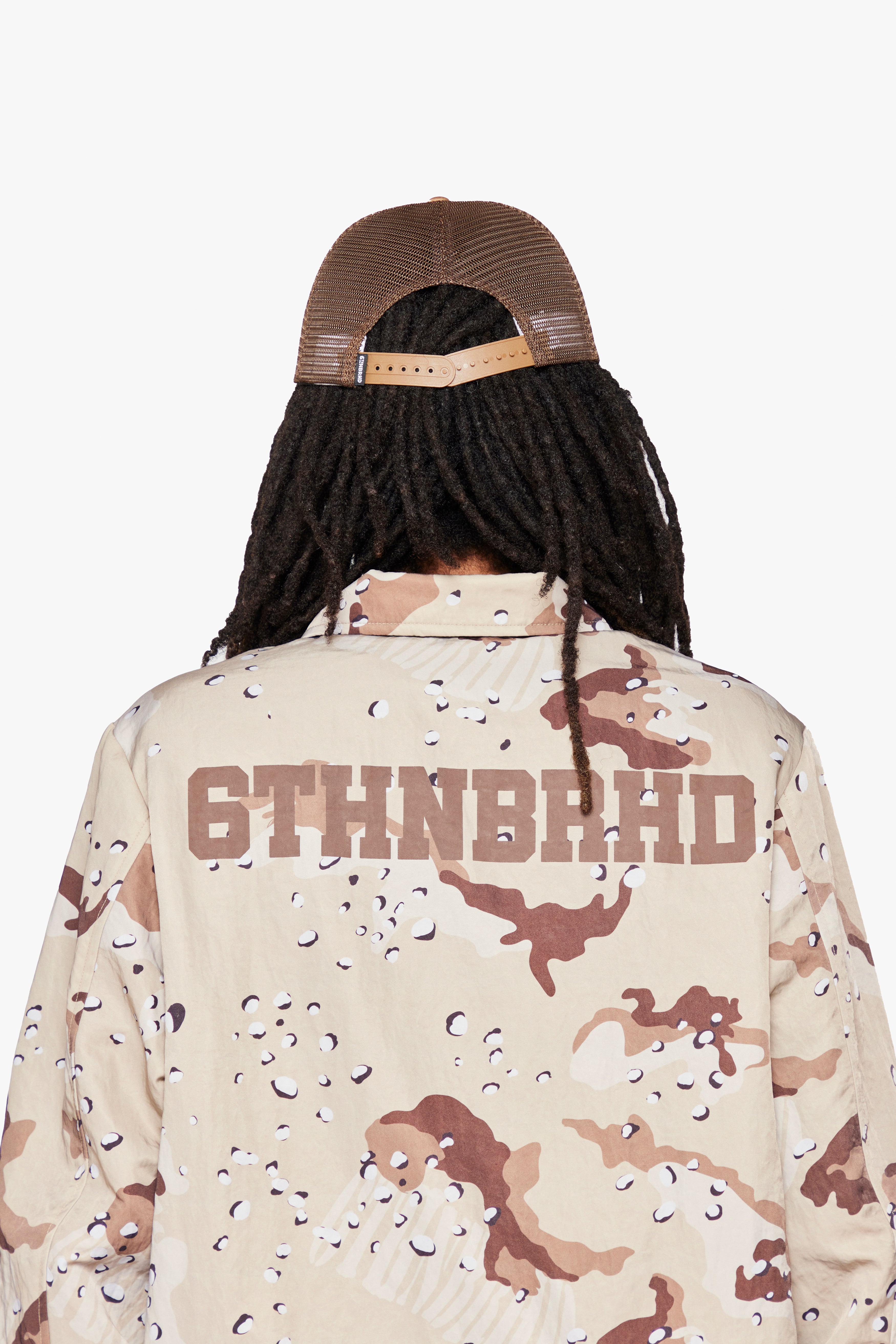 6Thneighborhood Logo Snapback Hat - Mesh
