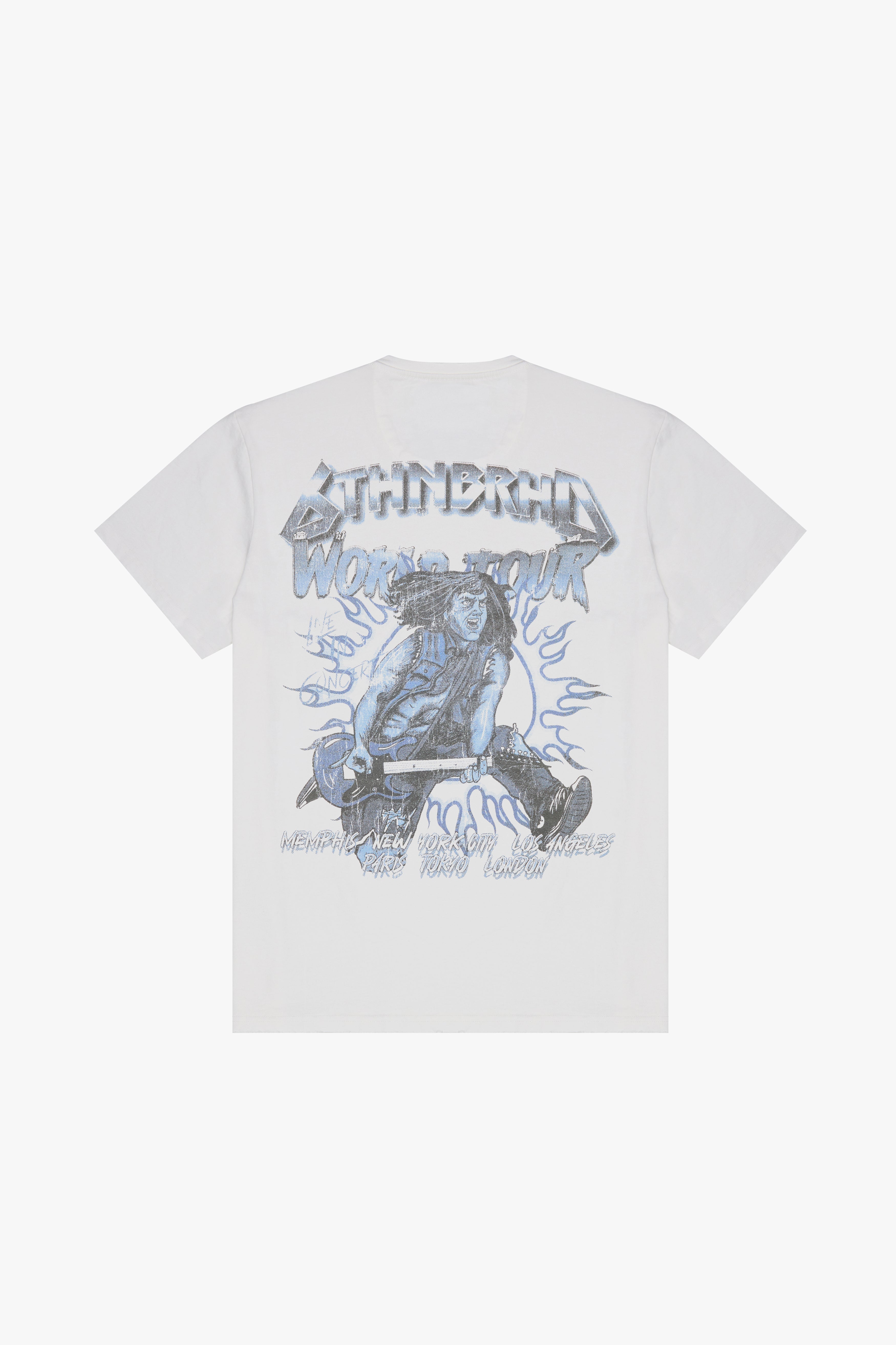 6Th Nbrhd Heavy Metal Men's T-Shirt - White