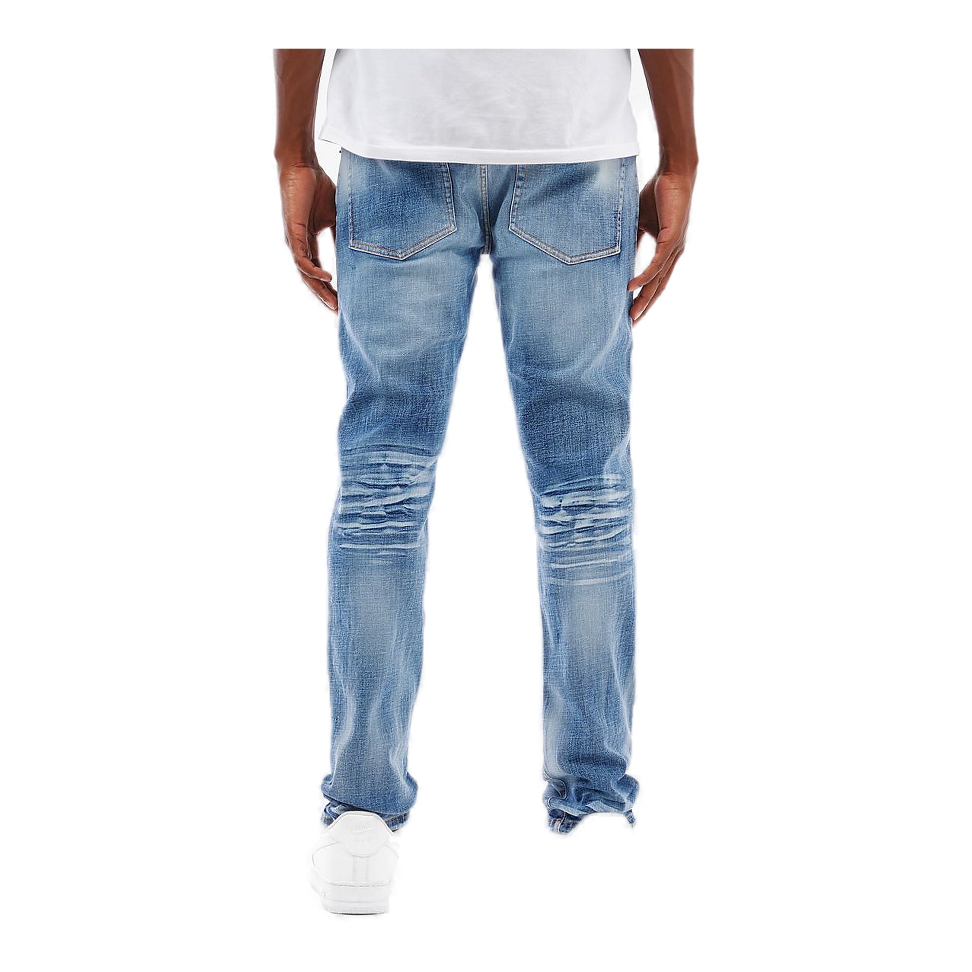 Copper Rivet Stacked Jeans - Tapered