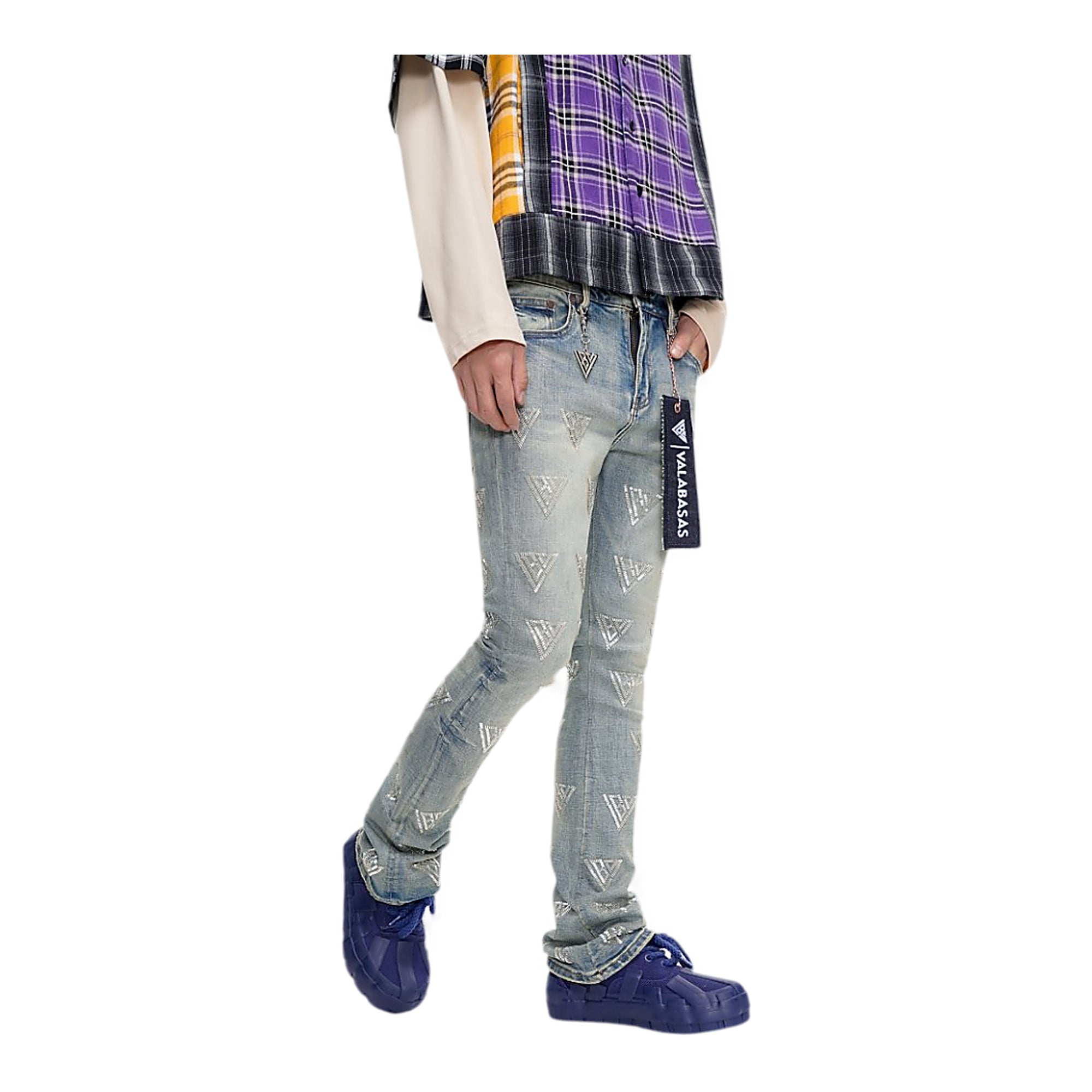 Valabasas Triangle Jeans - Vintage Wash