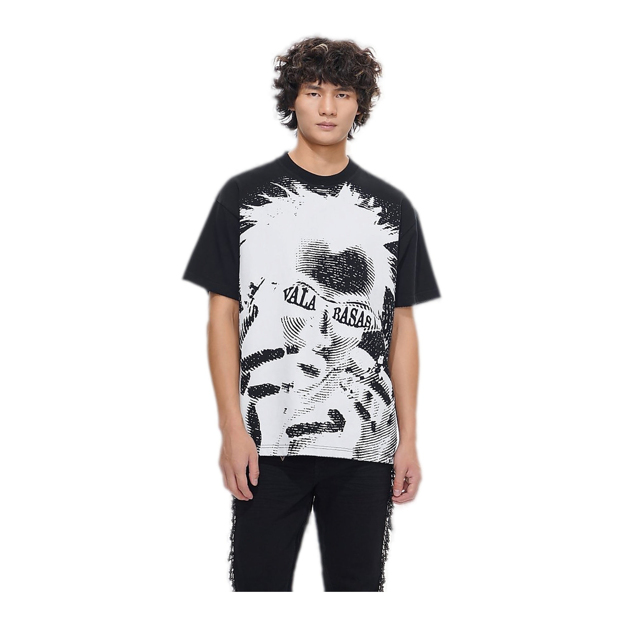 Valabasas Viral Graphic Tee Men's T-Shirt - Black