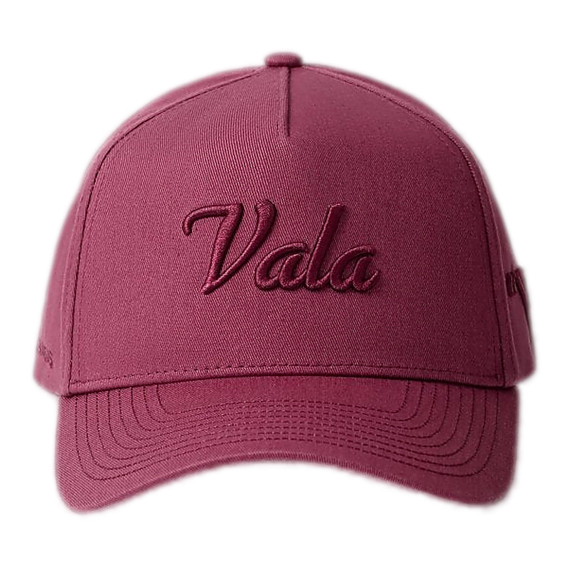 Valabasas Vision Cap Men's Snapback Hat - Burgundy