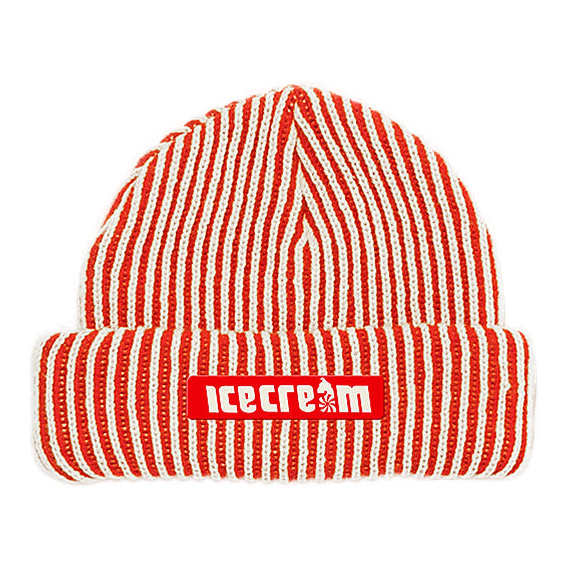 Ice Cream Double Dip Knit Cap - Striped Beanie