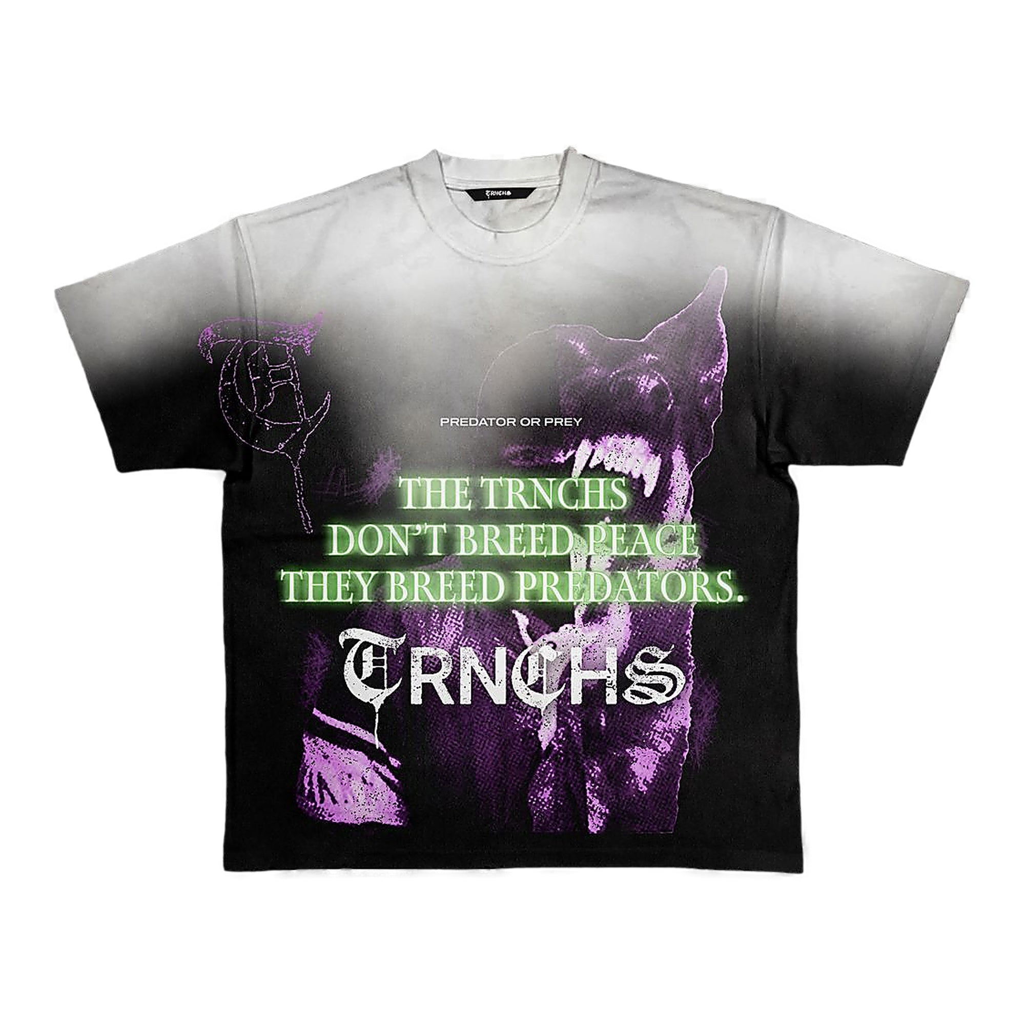 Trnchs Predators T-Shirt - Graphic Black