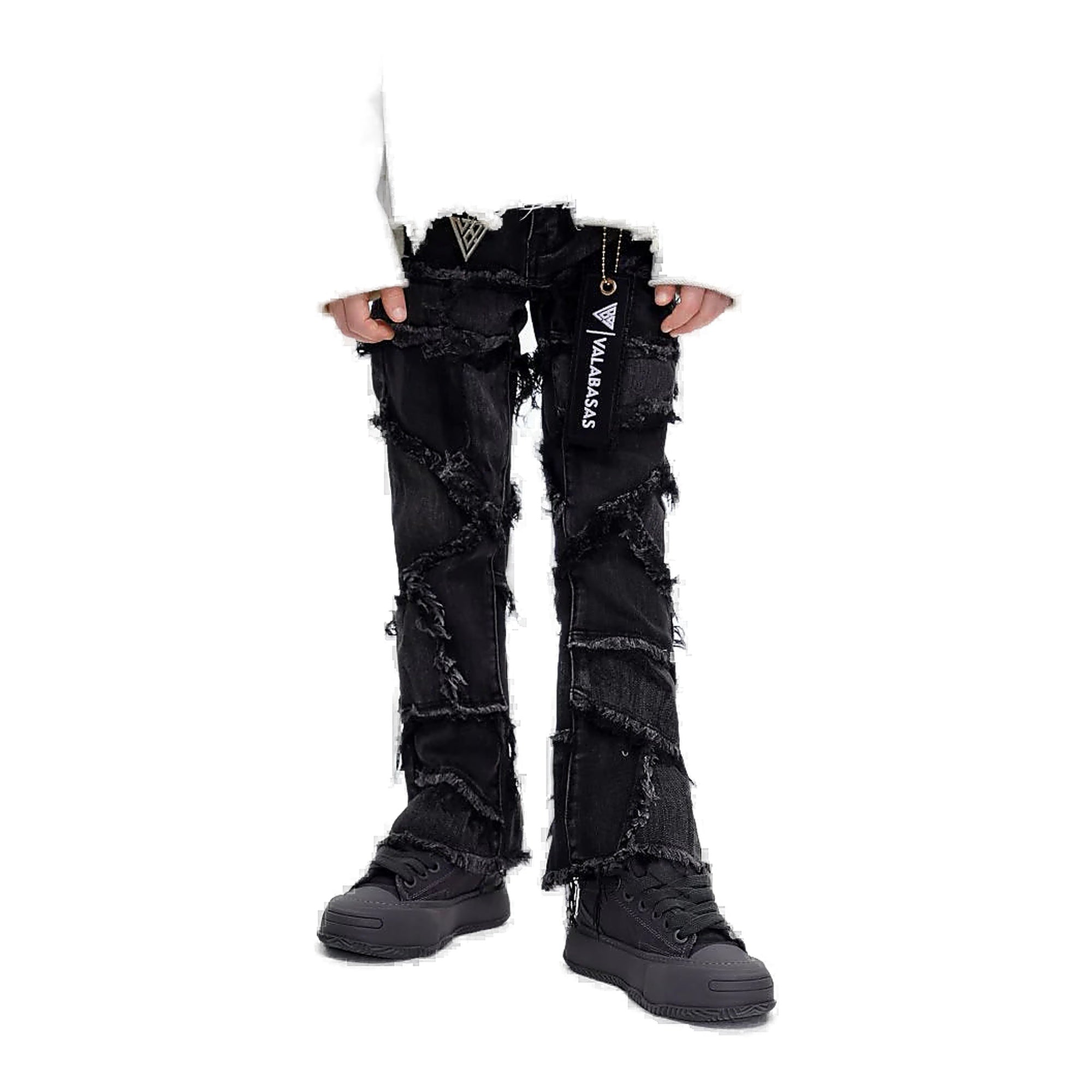 Valabasas Patchwork Kids Jeans - Stacked