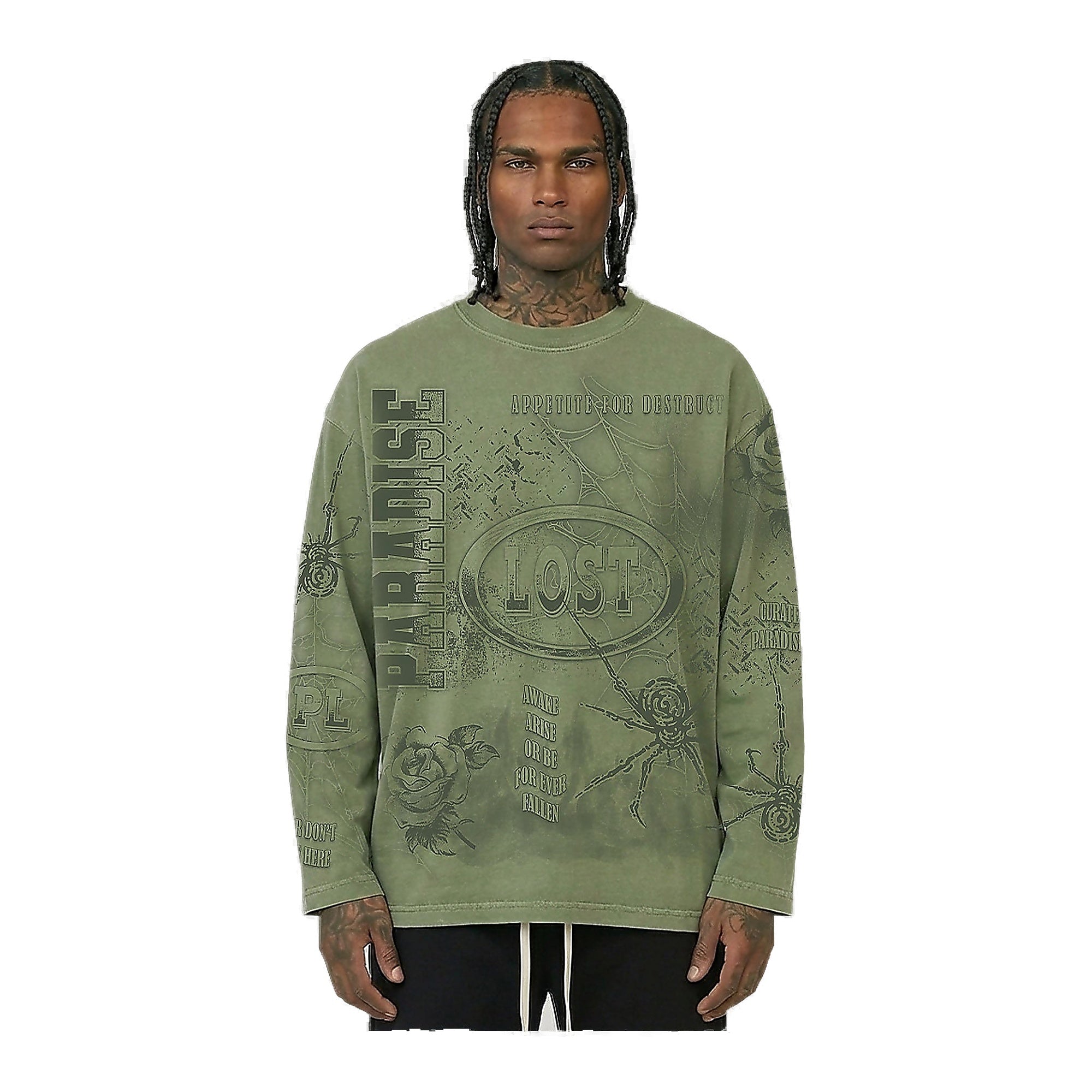 Paradise Lost Decay Theory Men's T-Shirt - Olive