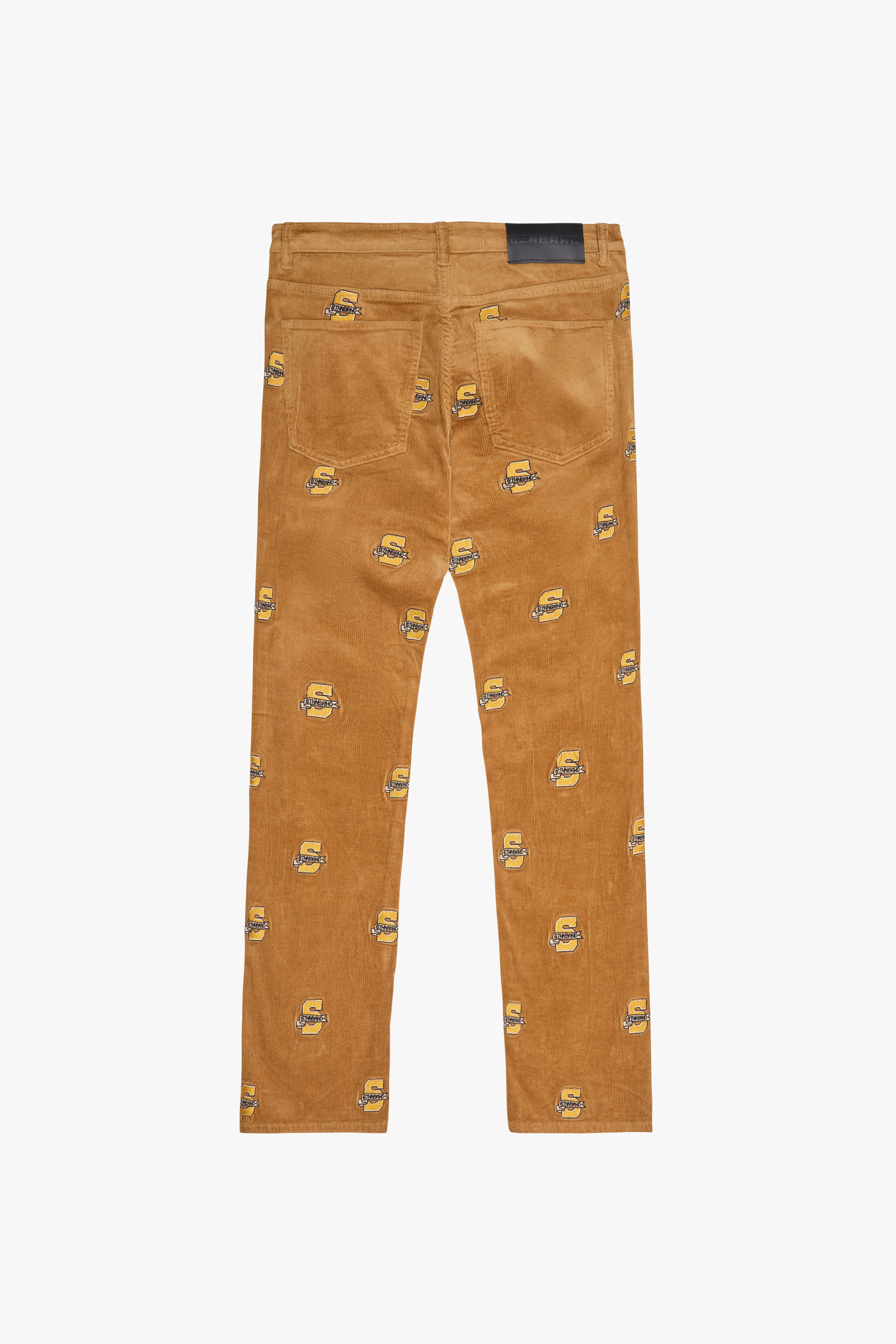 6Thneighborhood Car Motif Pants - Relaxed Fit