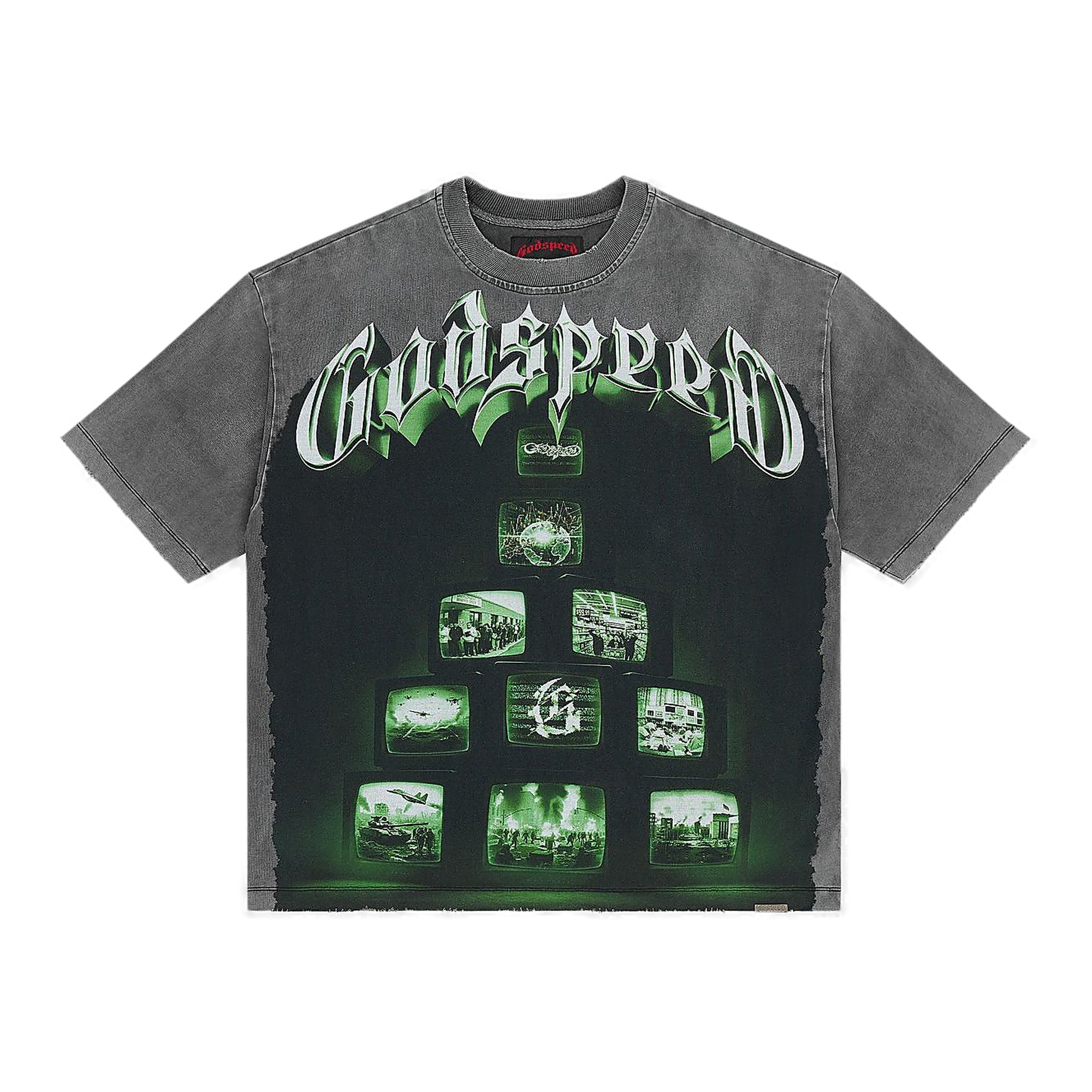 Godspeed Overstimulation Tee - Stone Graphic