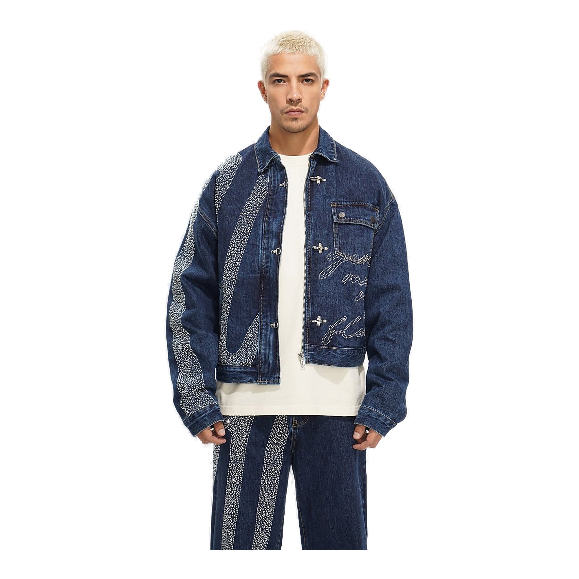 Valabasas Encrypted Men's Jacket - Blue