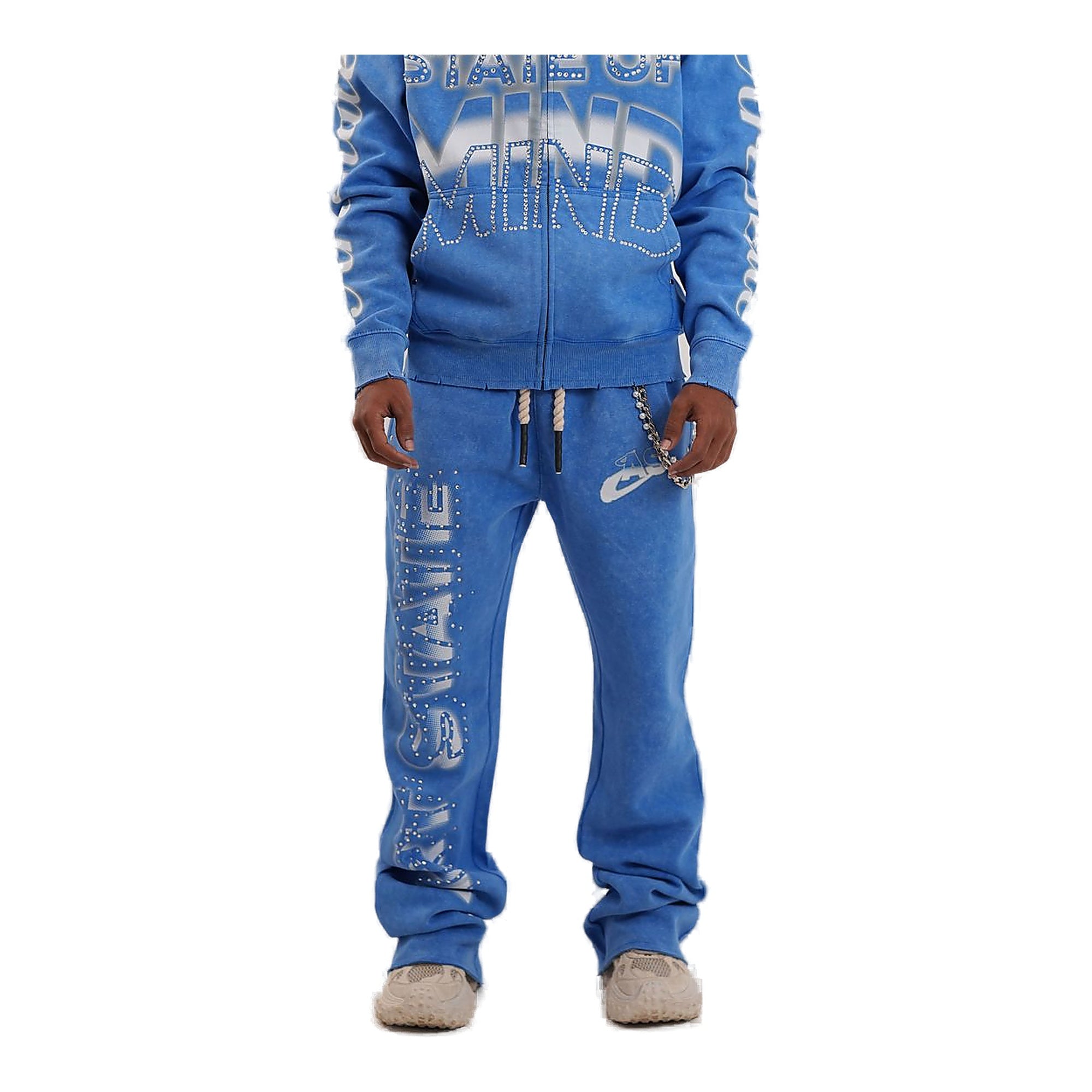Elite Premium Men's Jogger Pants - Blue