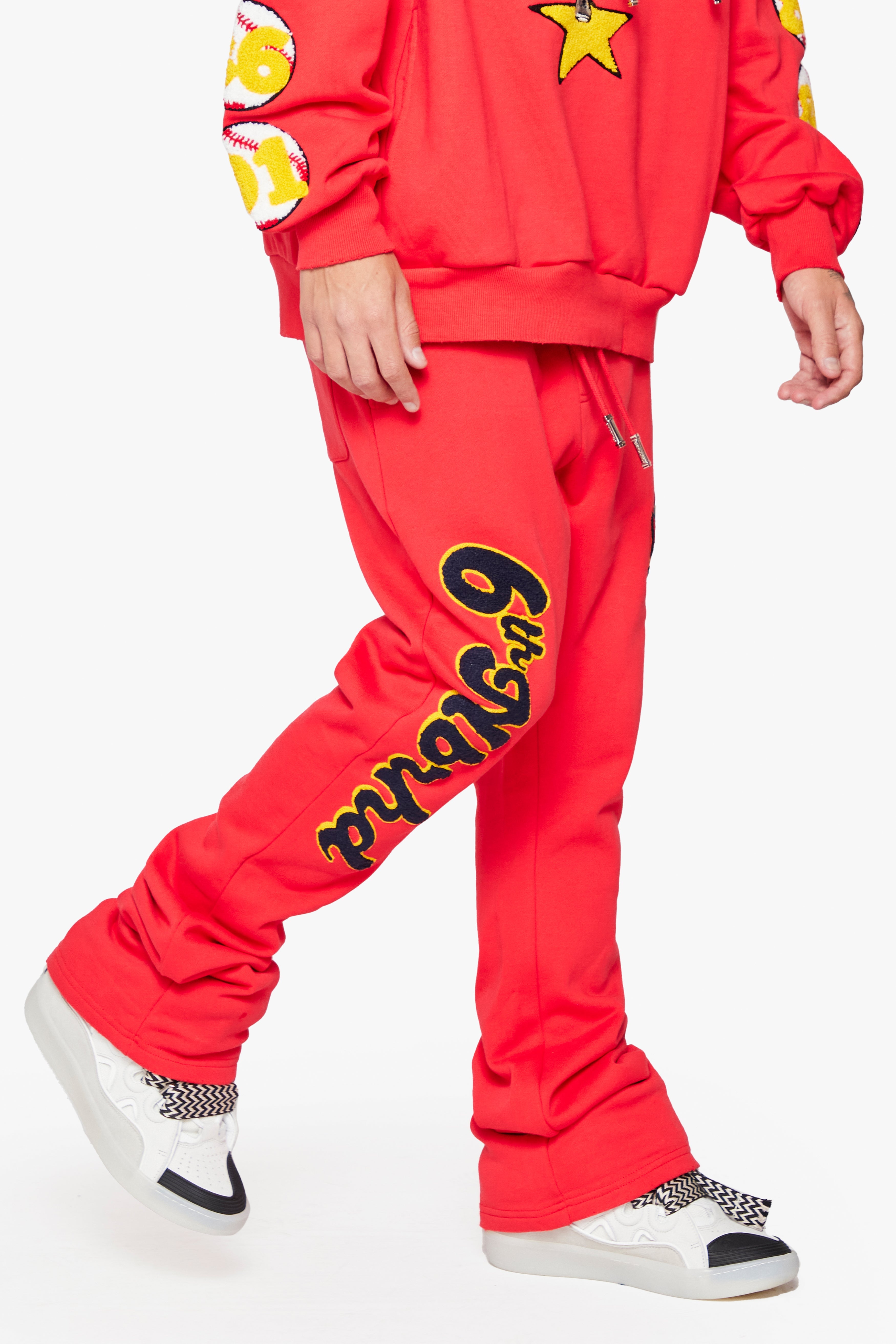 6Th Nbrhd Champs Men's Sweatpants - Red