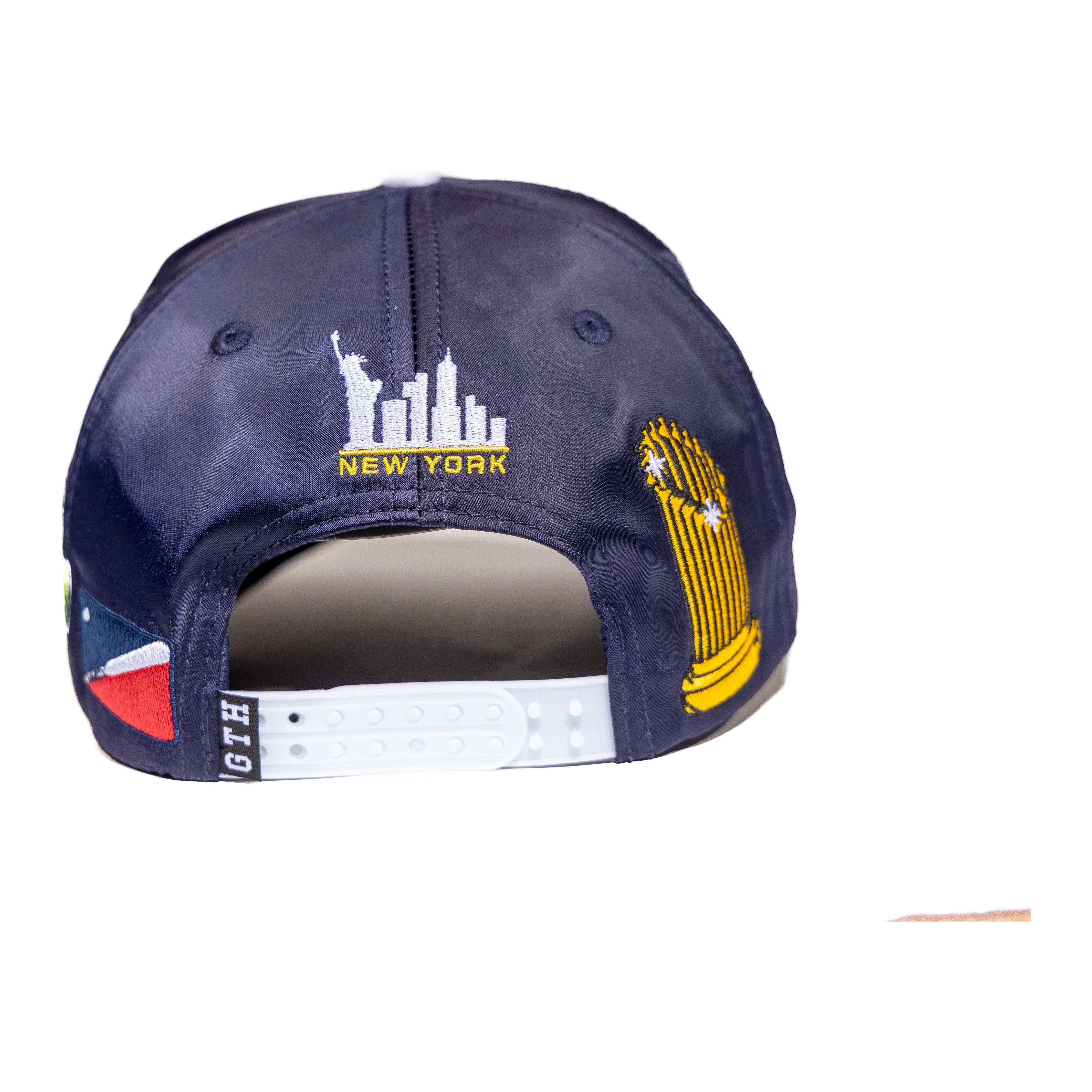Gth "Never Sleep City" Snapback Hat - Embroidered