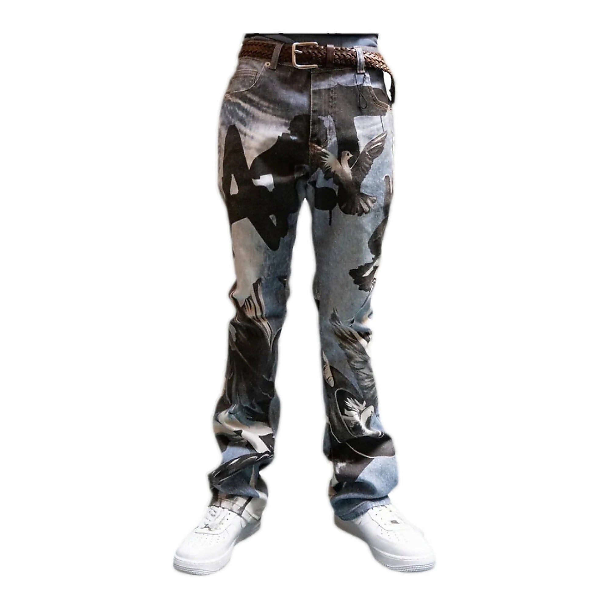 Armor "Digital Print Stacked Jeans" - Printed Jeans