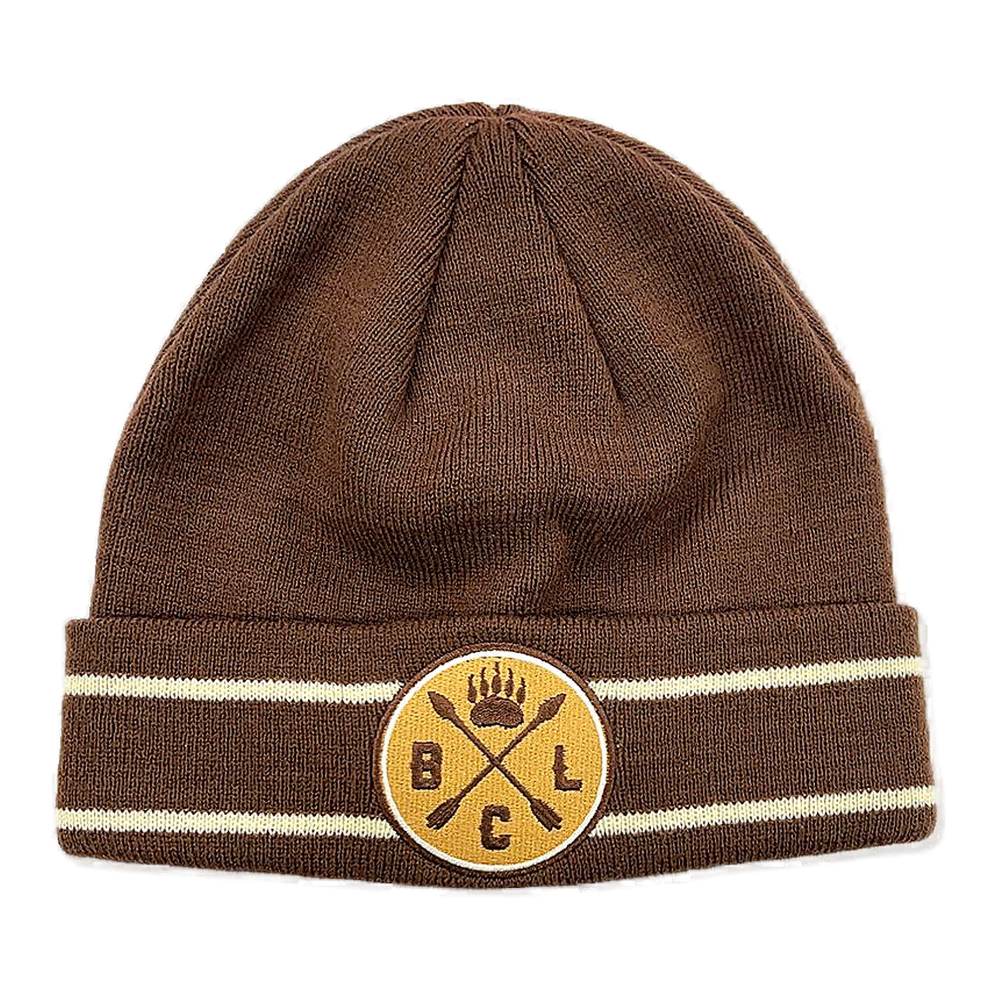 Black Leaf Hunting Club Beanie - Brown