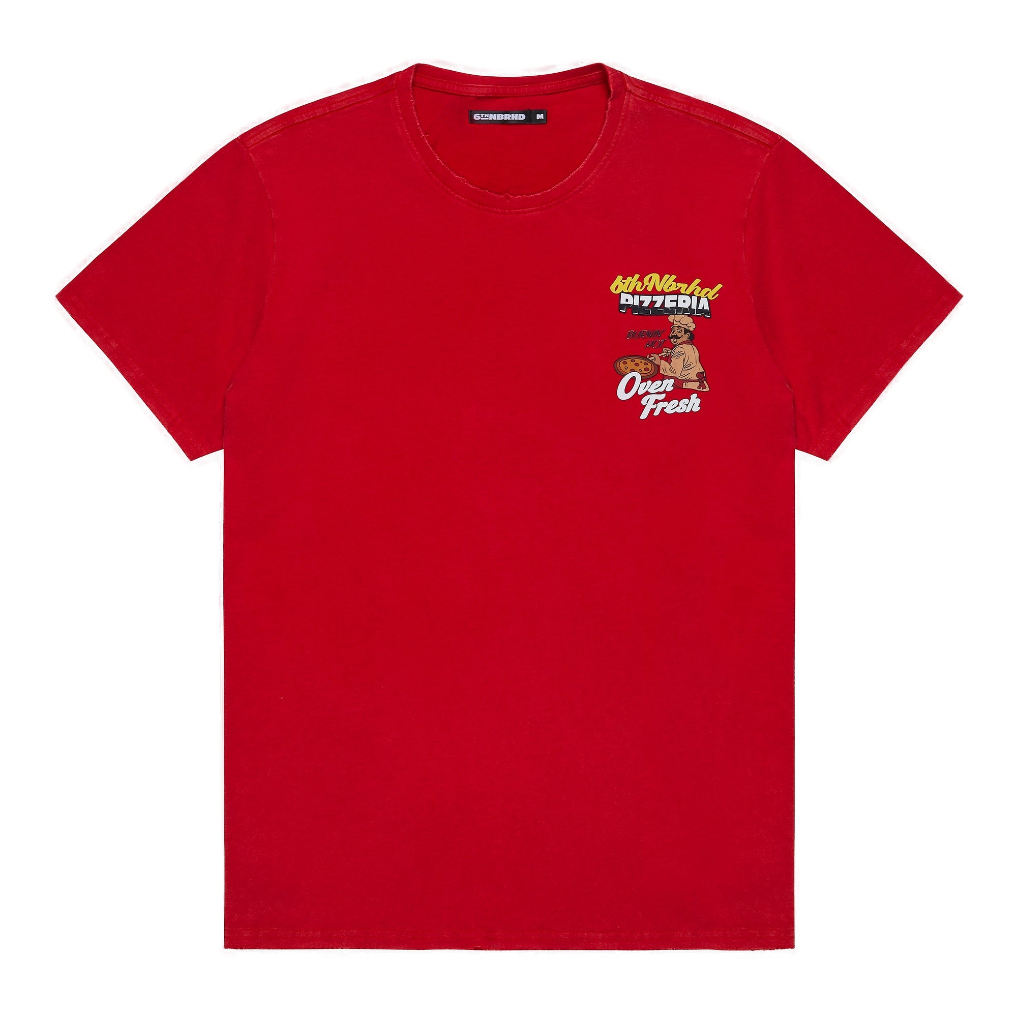 6Th Nbrhd Oven Fresh Men's T-Shirt - Red