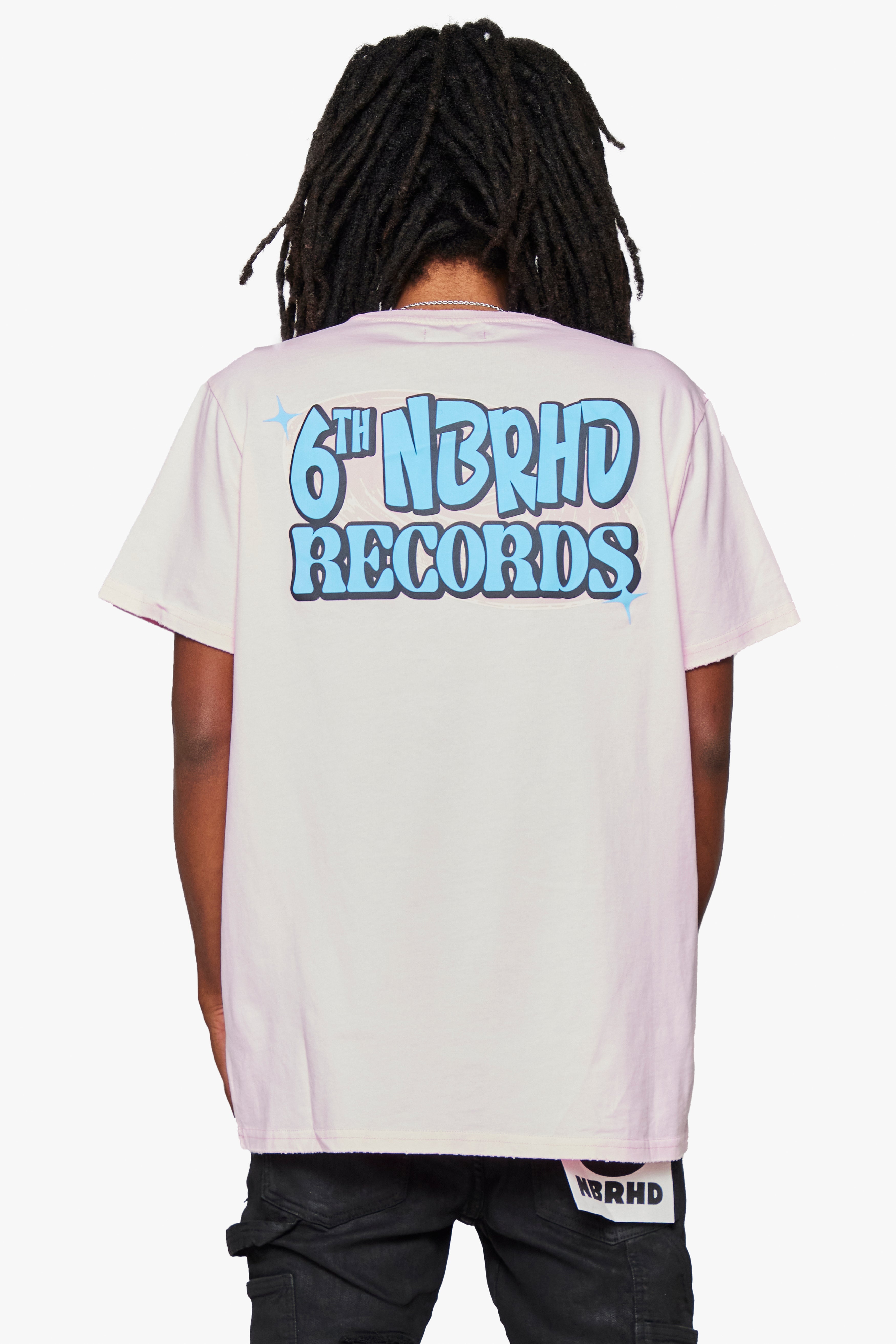 6Th Nbrhd Now Playing Men's T-Shirt - Pink