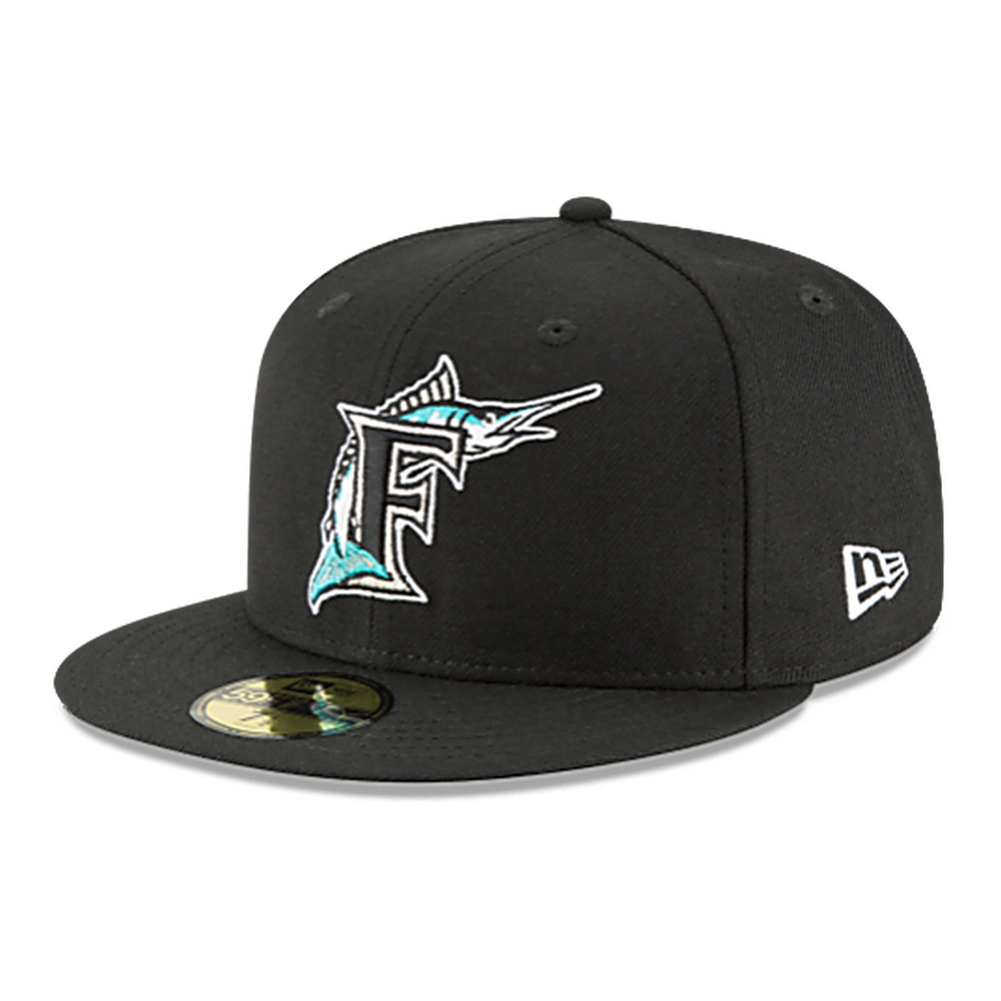 New Era Marlins Youth Hat - Wool