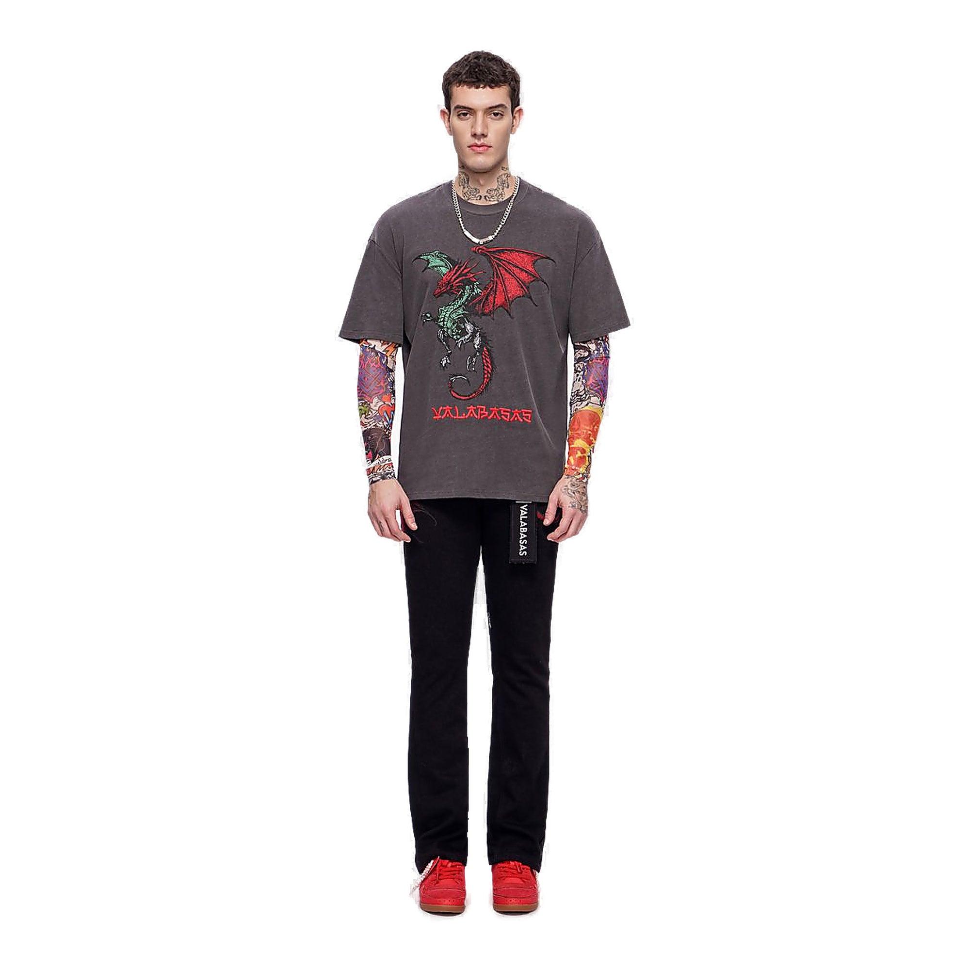 Valabasas Dragon T-Shirt - Embroidered