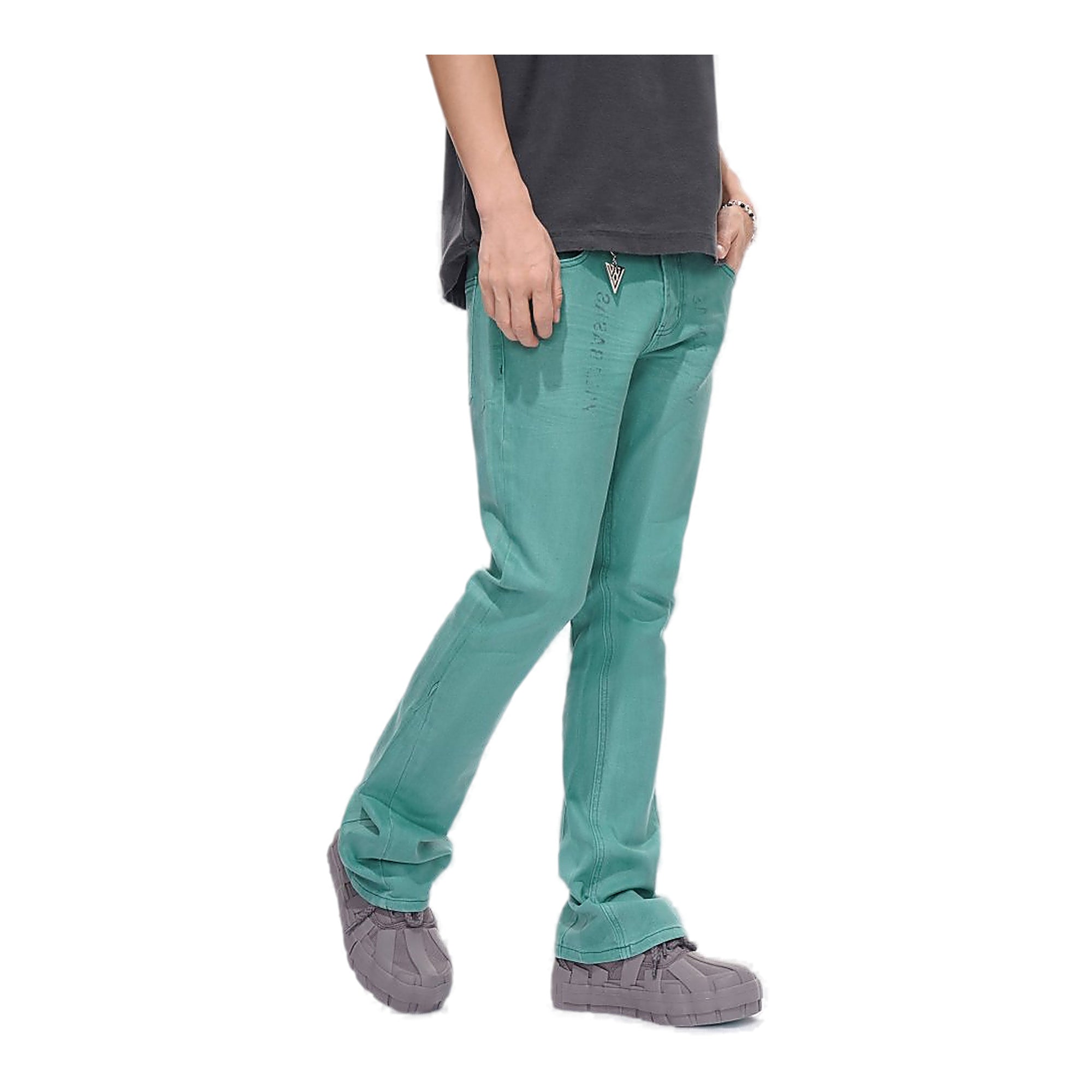 Valabasas Triangle Jeans - Stacked Ankle