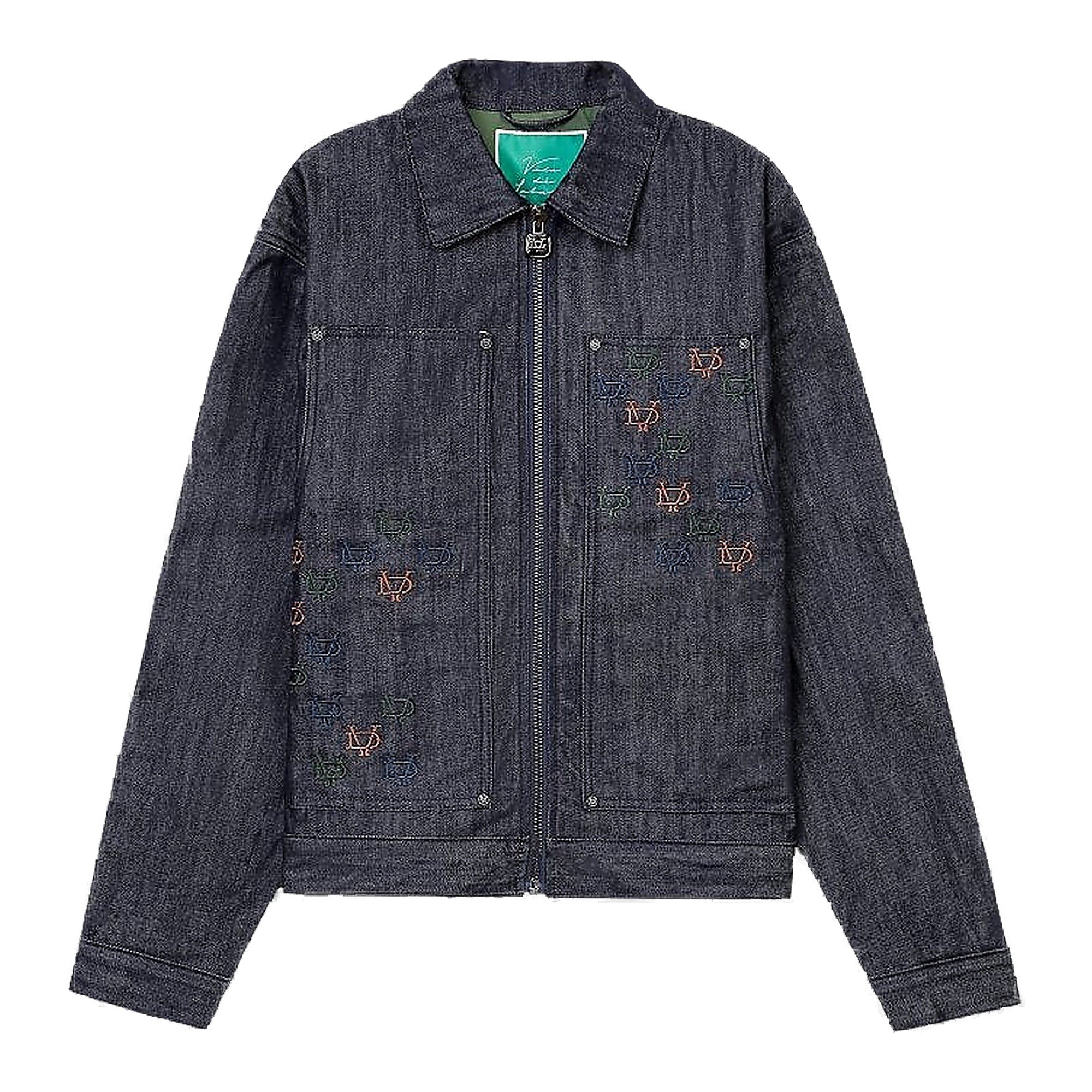 Vala De Labasas Depart Raw Denim Jacket - Dark Wash