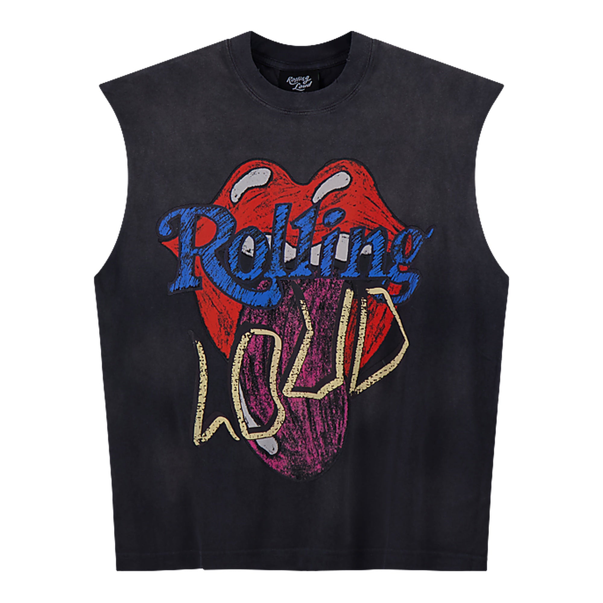 Rolling Loud "Band Muscle" Black Tank-Top