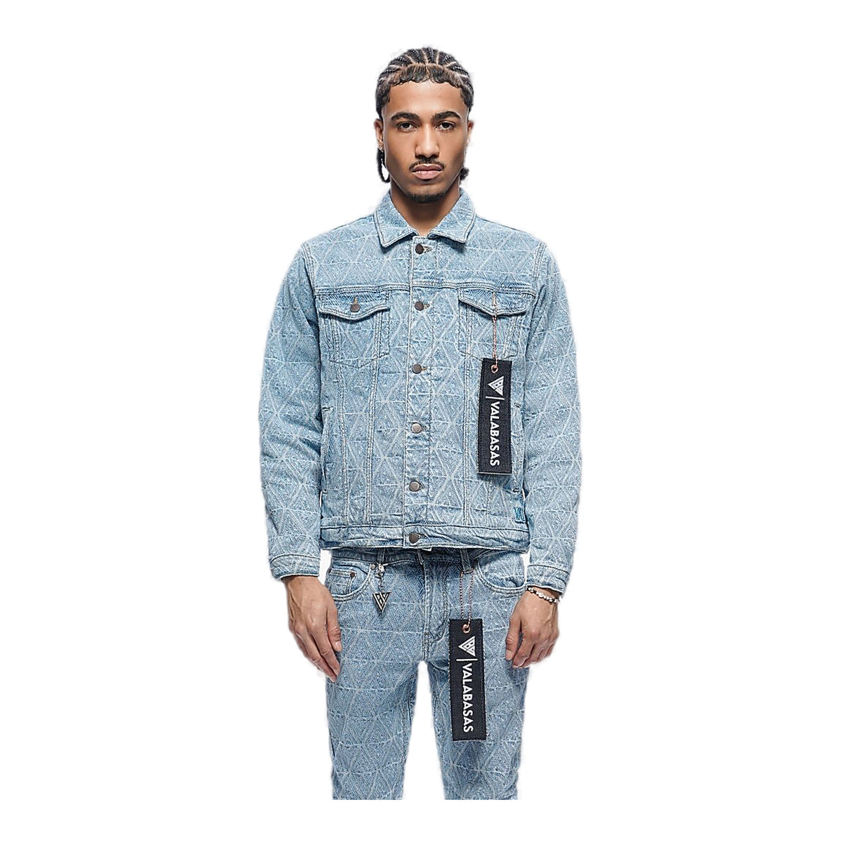 Valabasas Override Trucker Jacket - Light Wash